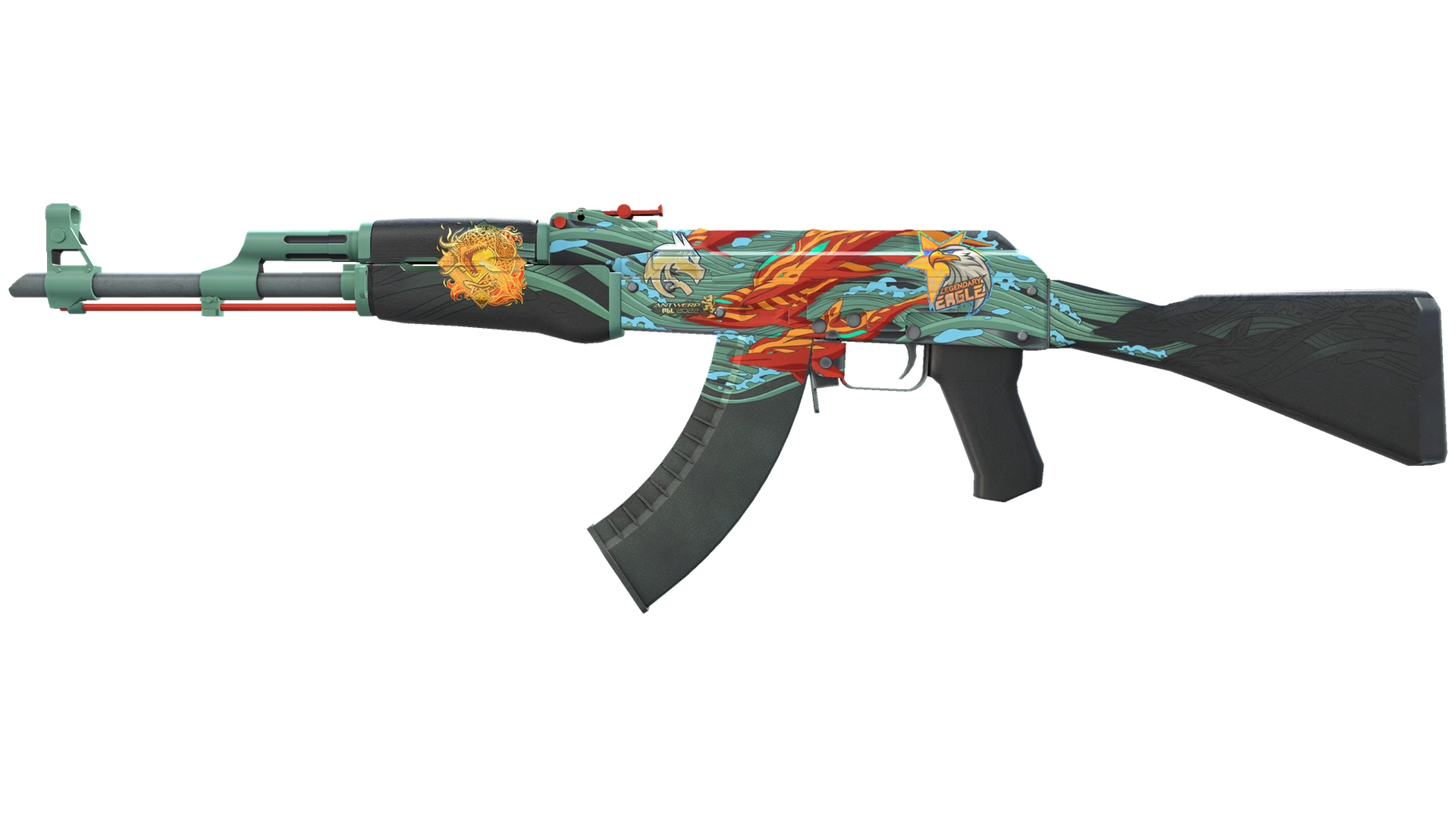 AK-47 | Аквамариновая месть (Прямо с завода)