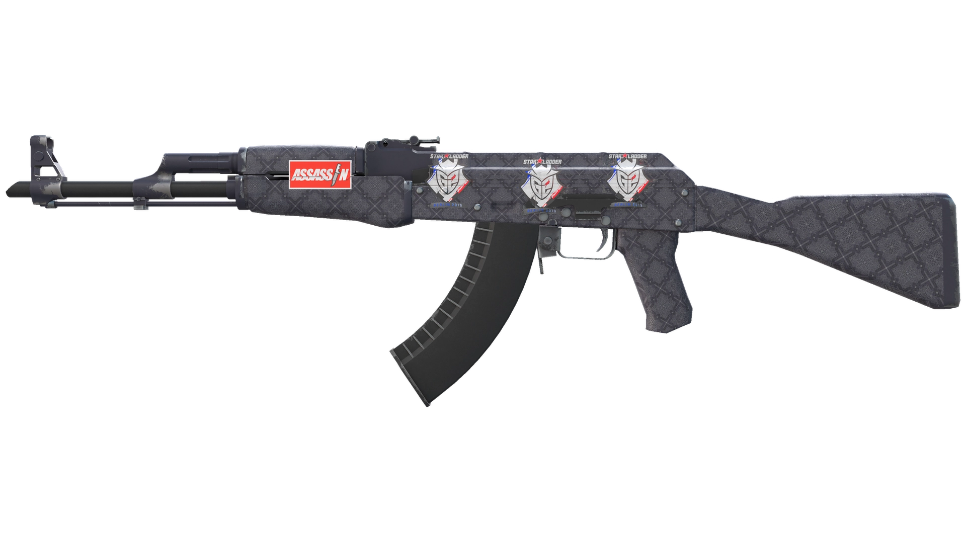 AK-47 | Фиолетовое барокко (После полевых испытаний)