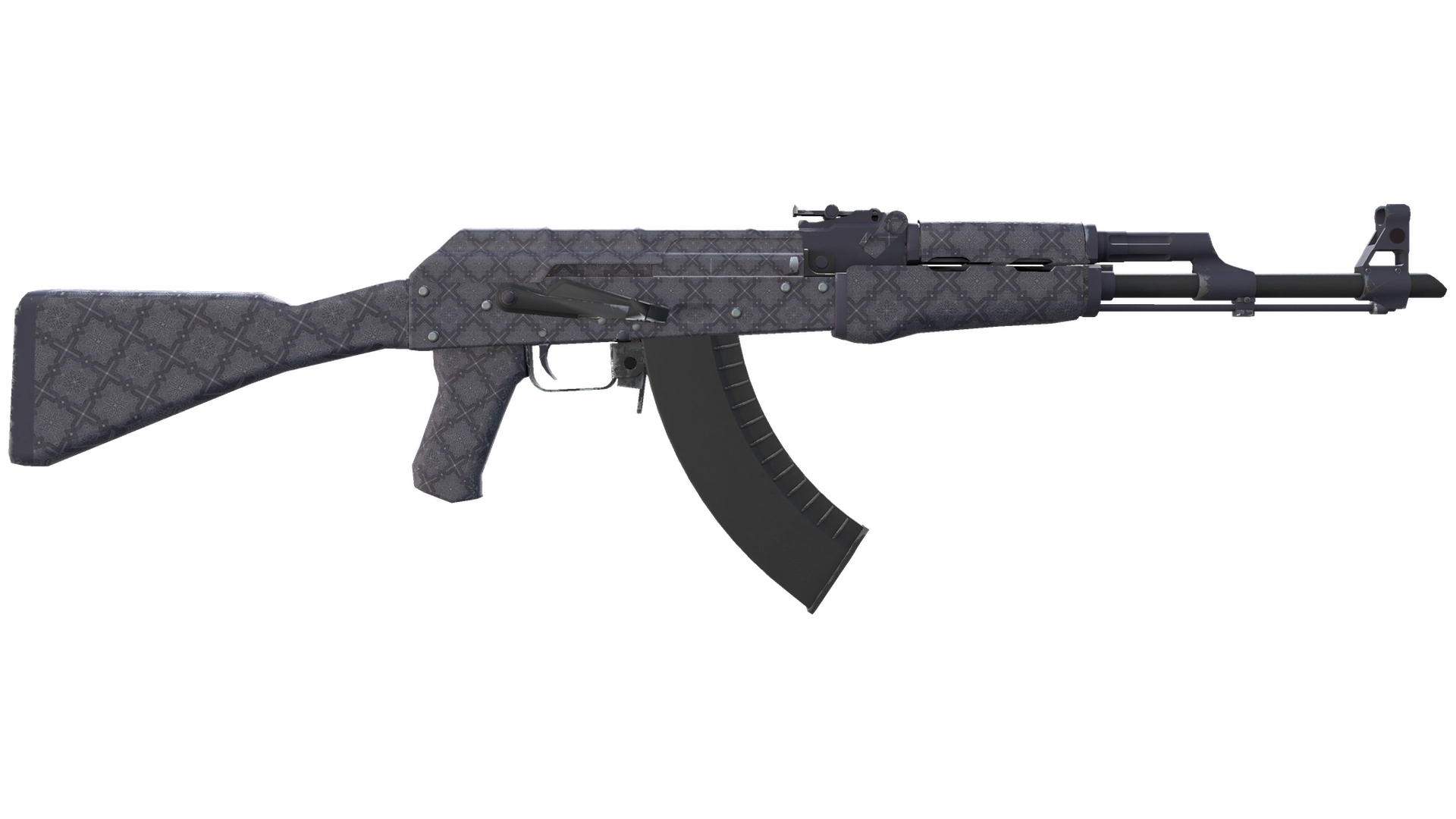 AK-47 | Фиолетовое барокко (Немного поношенное)