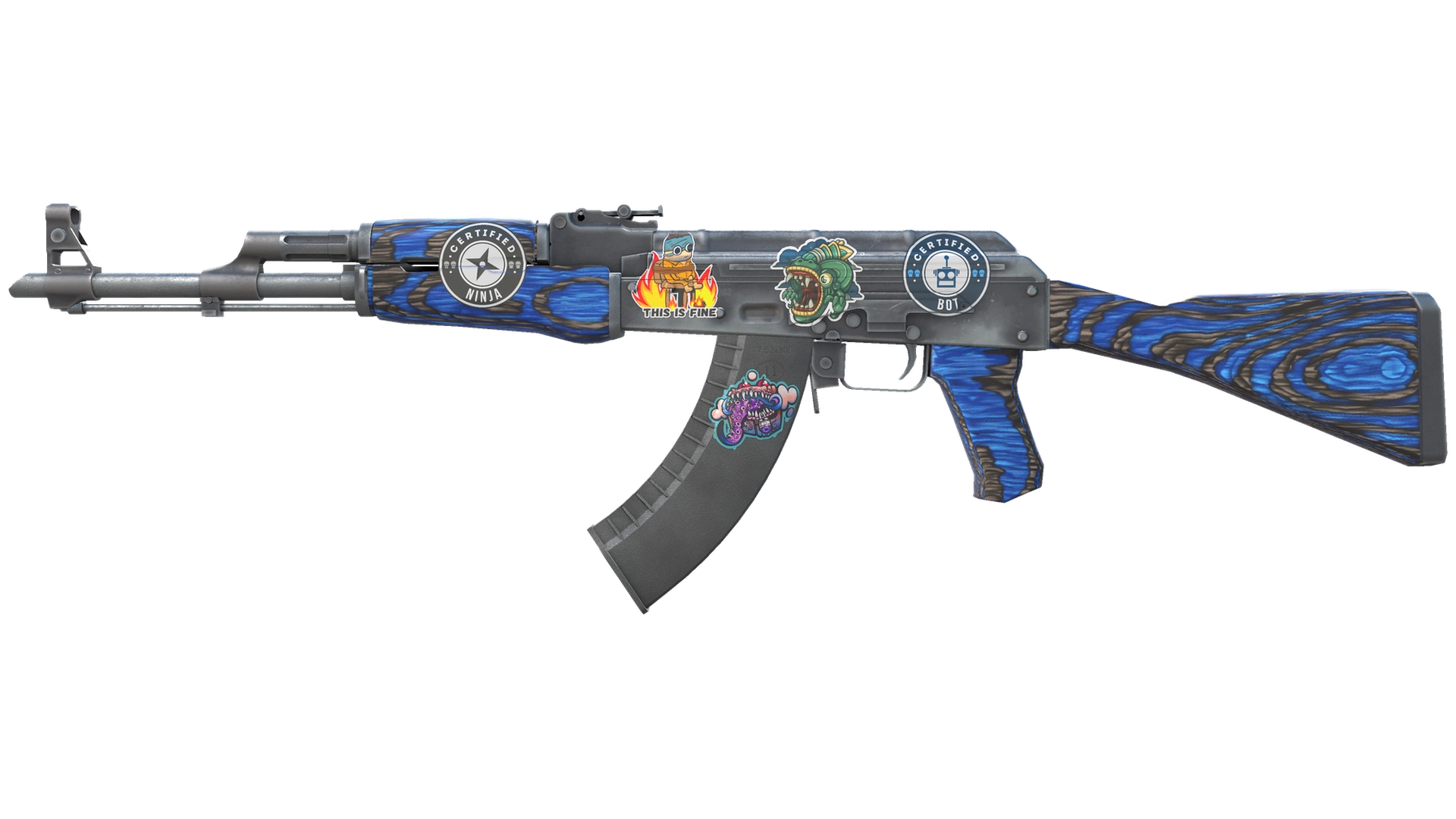 AK-47 | Blue Laminate (Field-Tested)