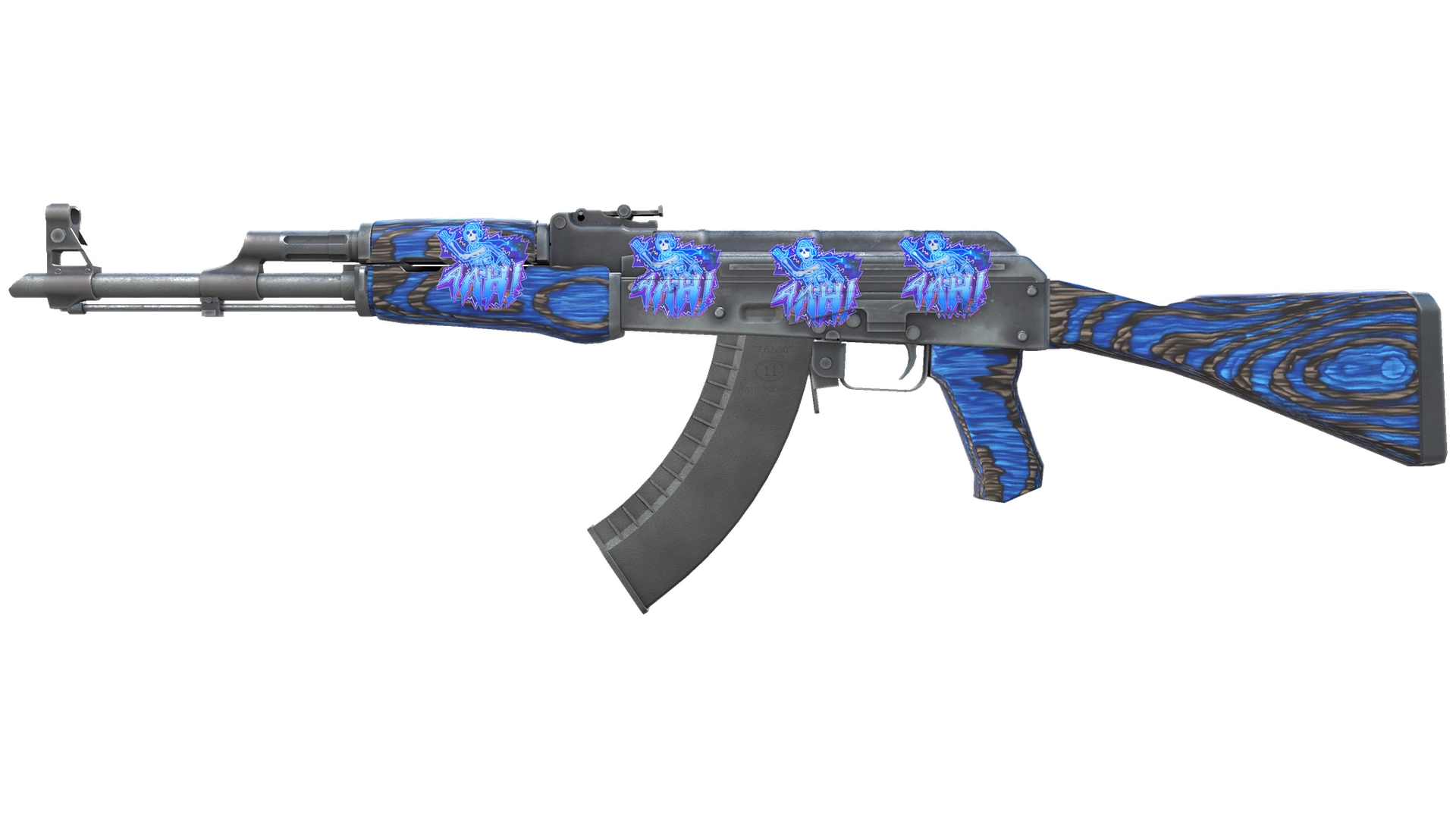 AK-47 | Blue Laminate (Minimal Wear)