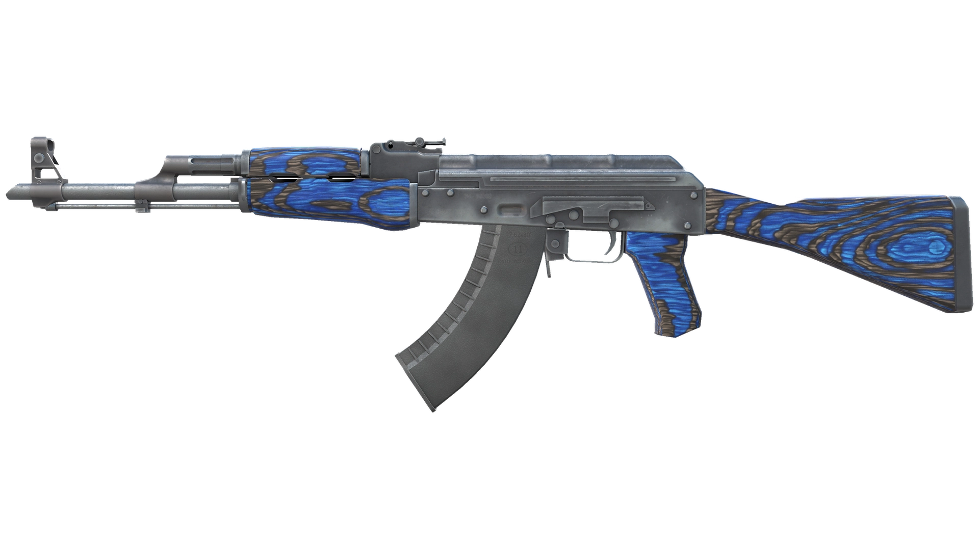 AK-47 | Blue Laminate (Well-Worn)