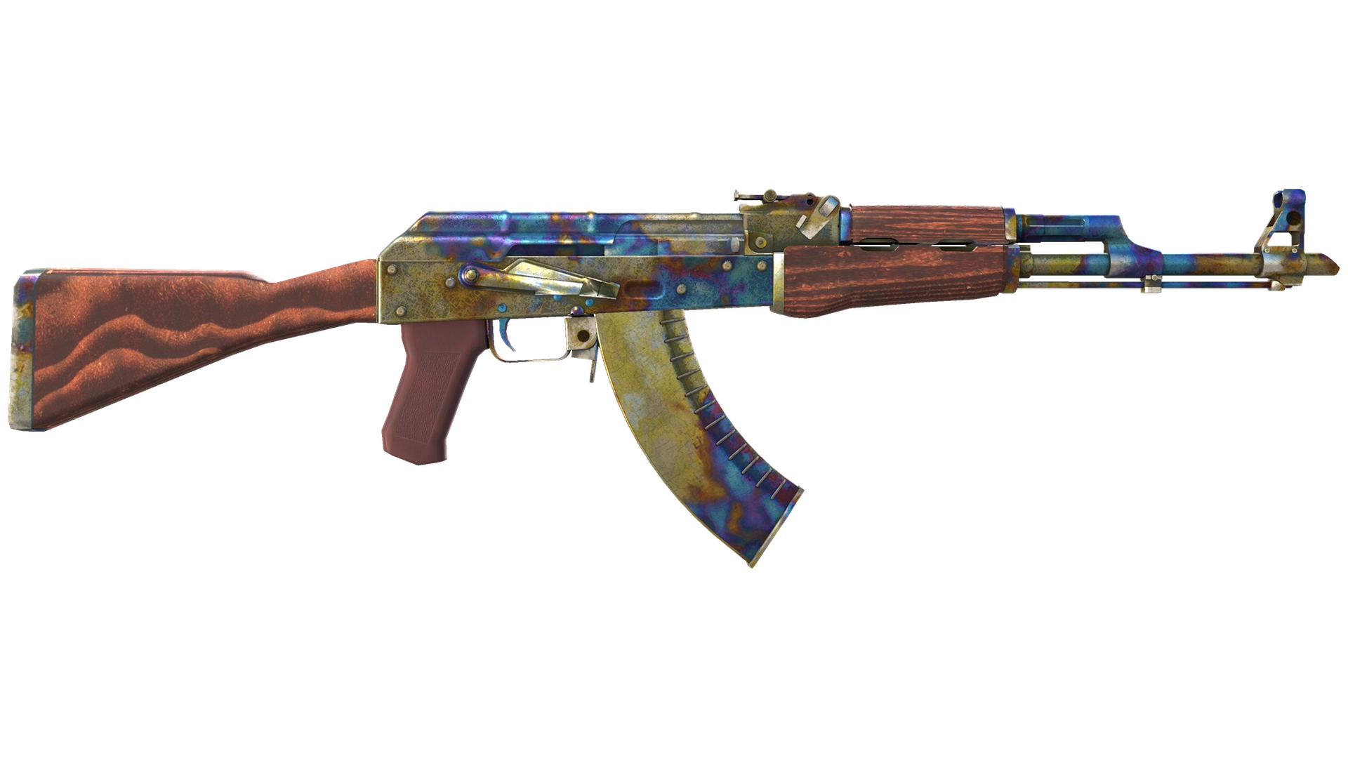 AK-47 | Case Hardened (Battle-Scarred)