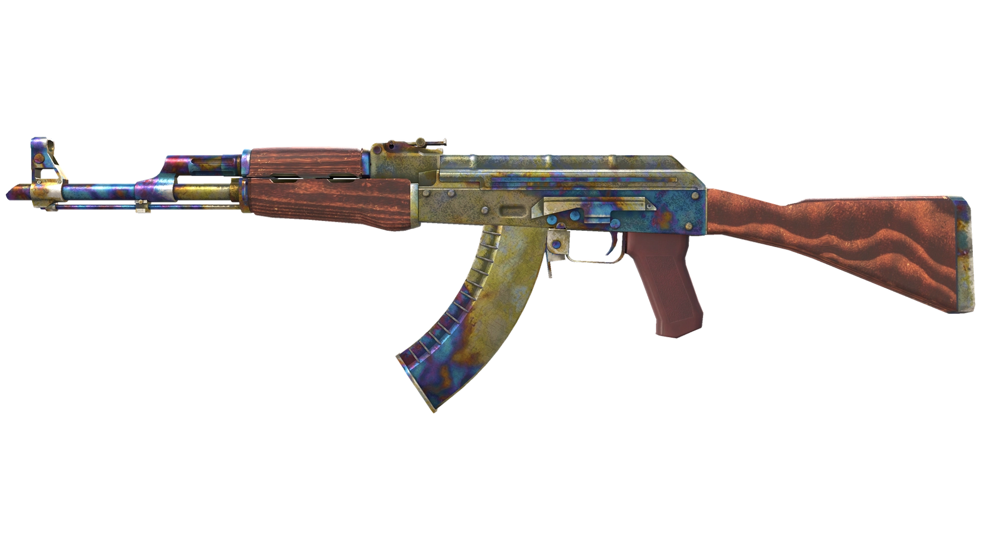 AK-47 | Case Hardened (Battle-Scarred)