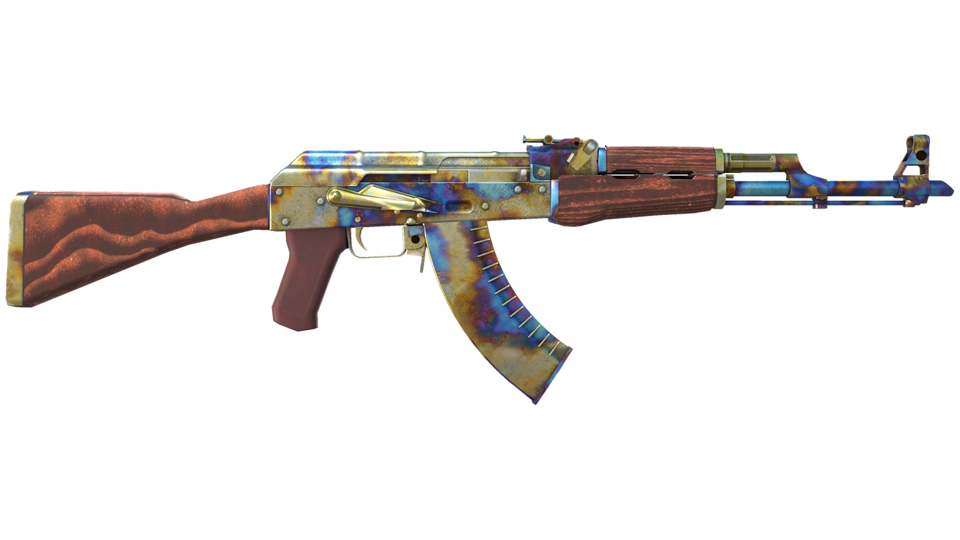 AK-47 | Case Hardened (Well-Worn)