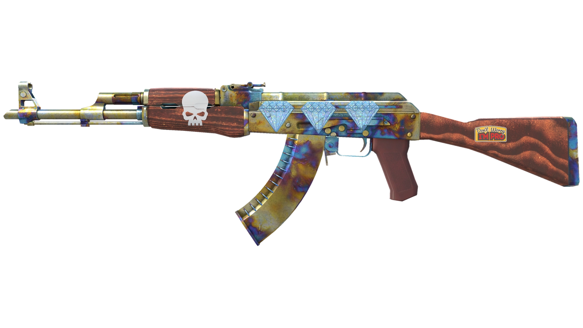 AK-47 | Case Hardened (Well-Worn)