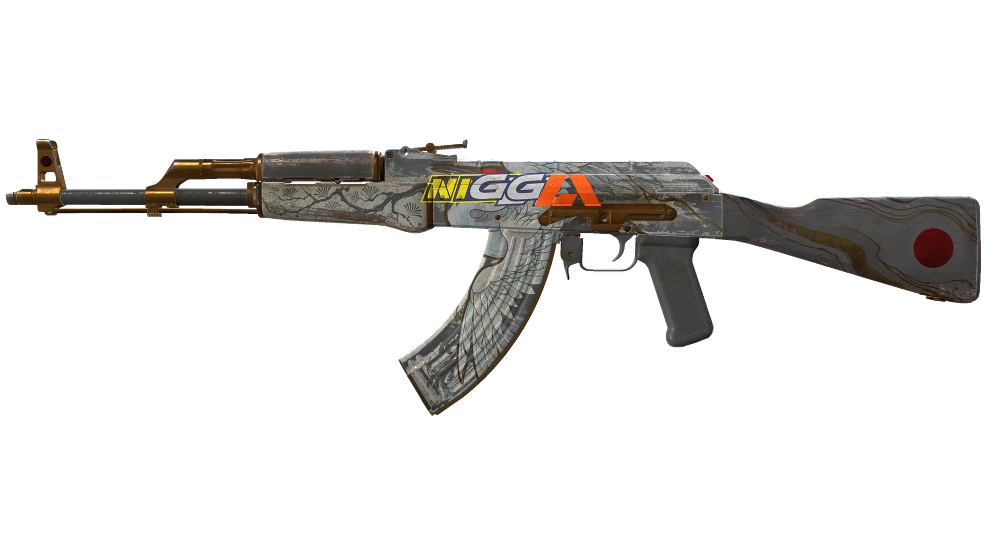AK-47 | Crane Flight (Battle-Scarred)