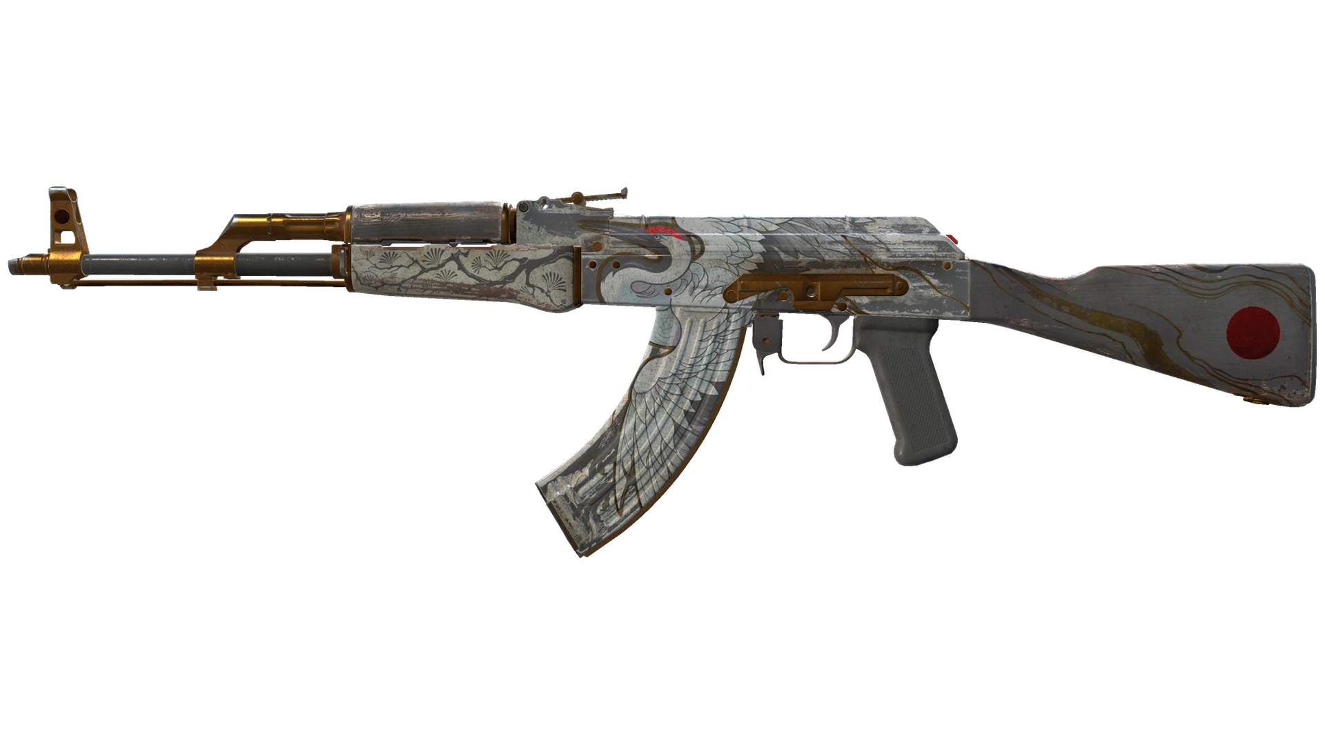 AK-47 | Crane Flight (Battle-Scarred)