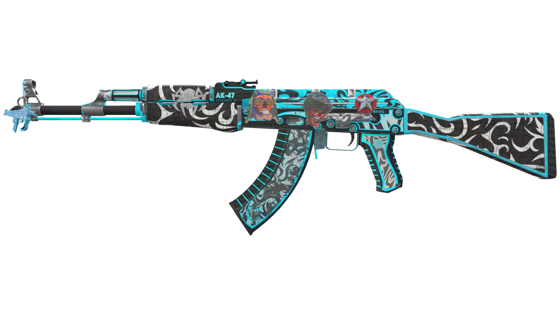 AK-47 | Frontside Misty (Well-Worn)