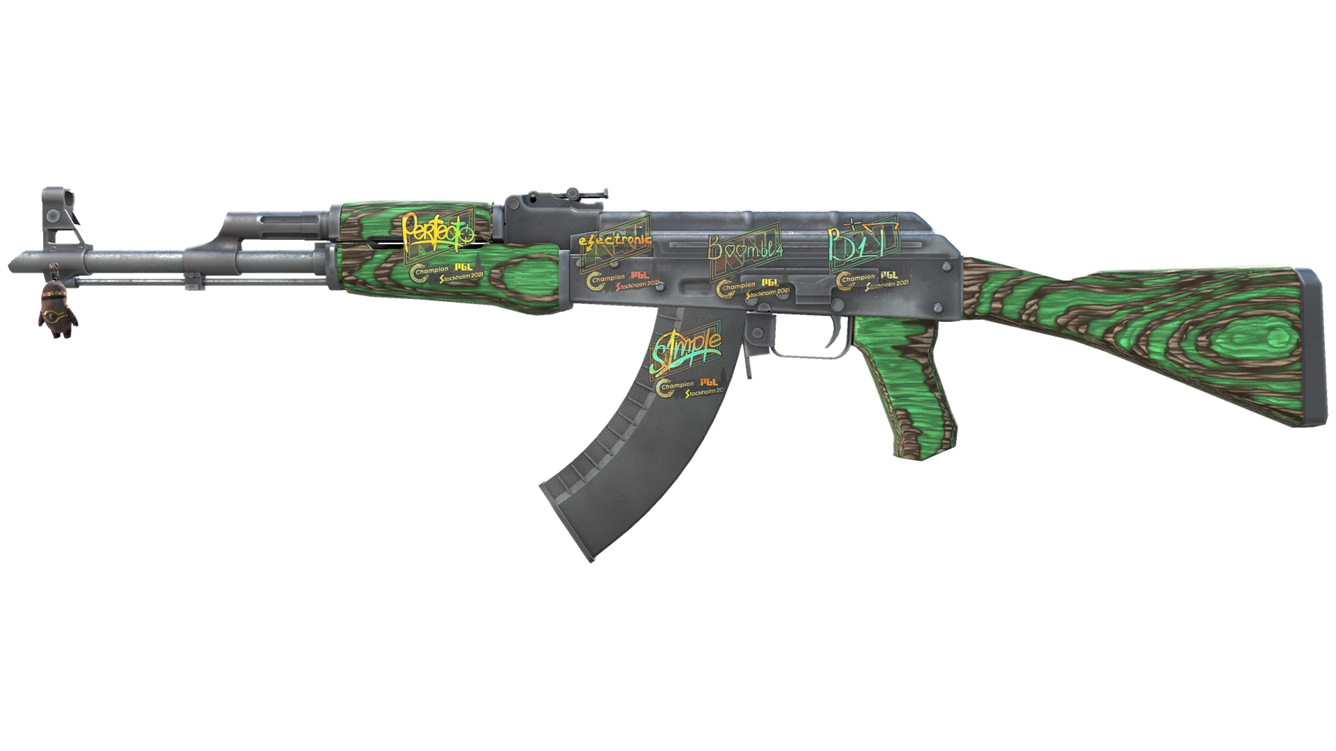 AK-47 | Зелёный глянец (После полевых испытаний)