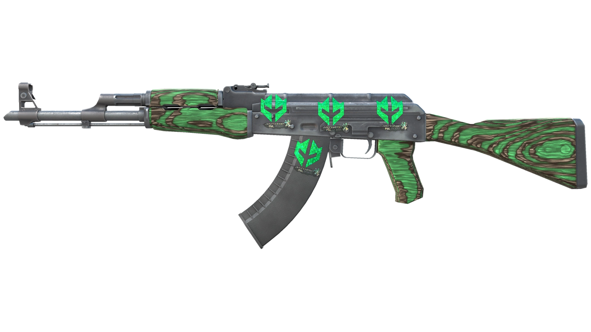 AK-47 | Green Laminate (Minimal Wear)