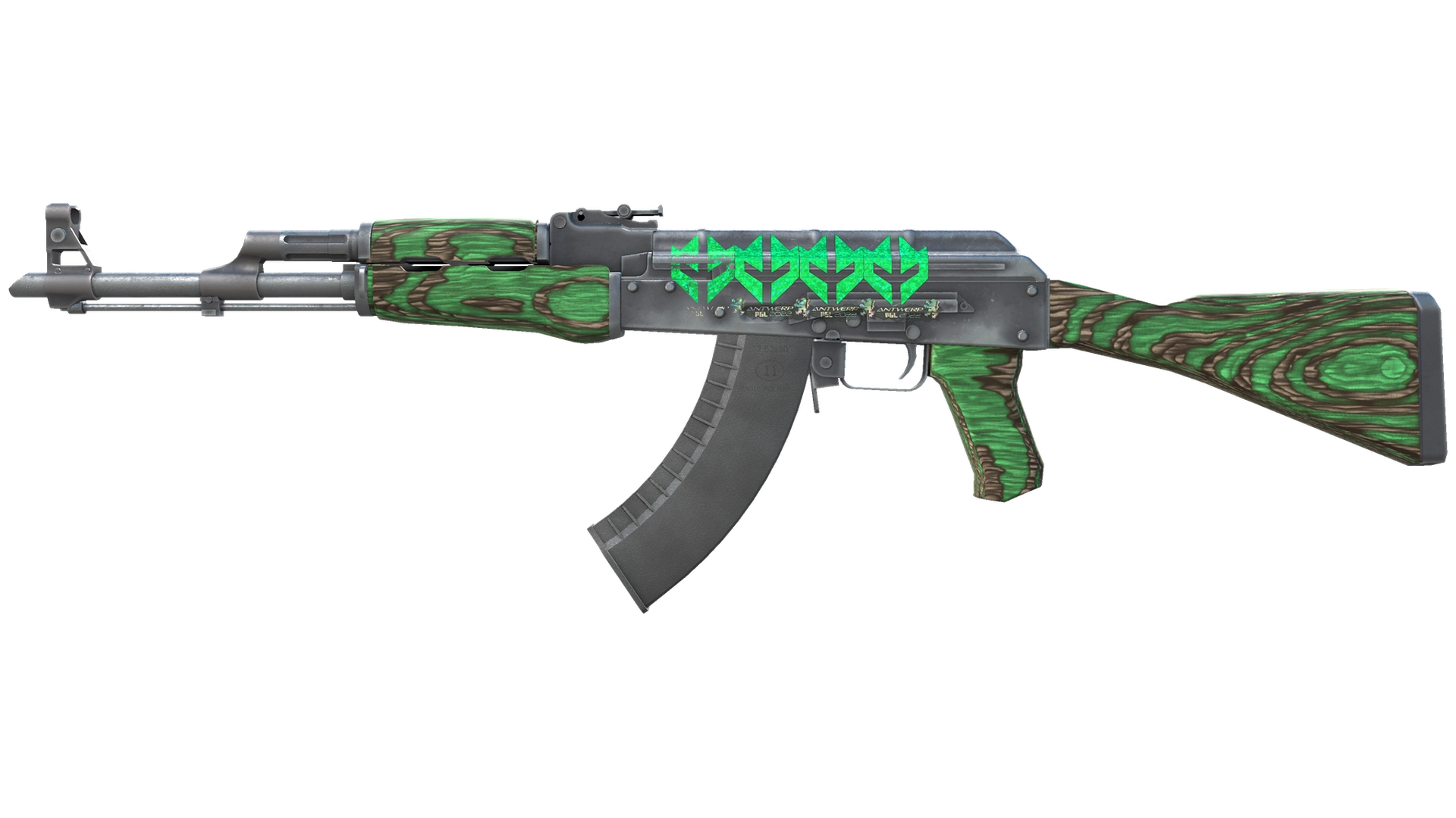 AK-47 | Green Laminate (Well-Worn)