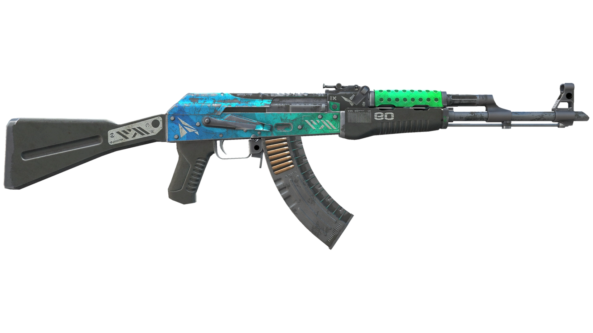 AK-47 | Ice Coaled (Battle-Scarred)
