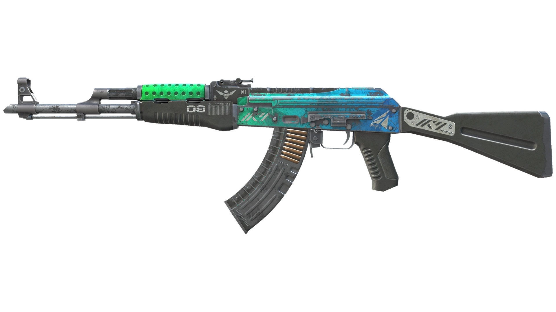 AK-47 | Ice Coaled (Battle-Scarred)