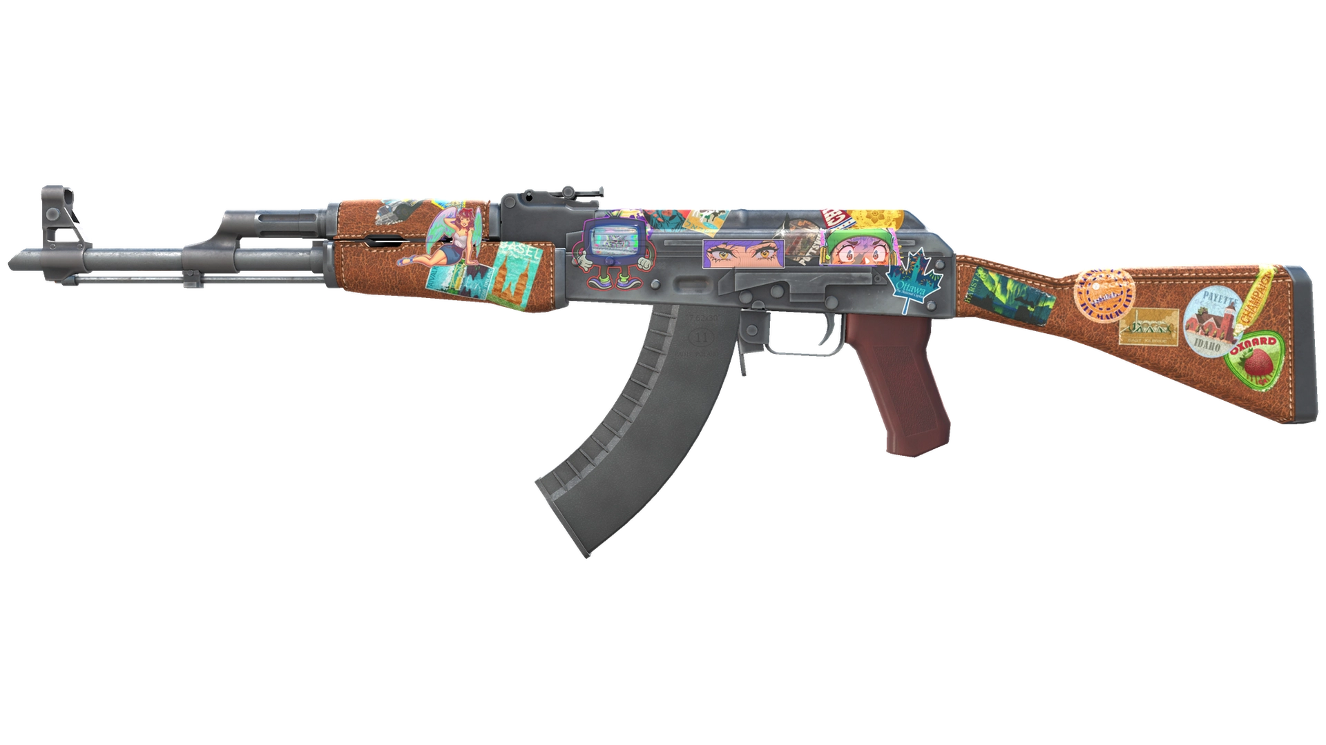 AK-47 | Jet Set (Well-Worn)