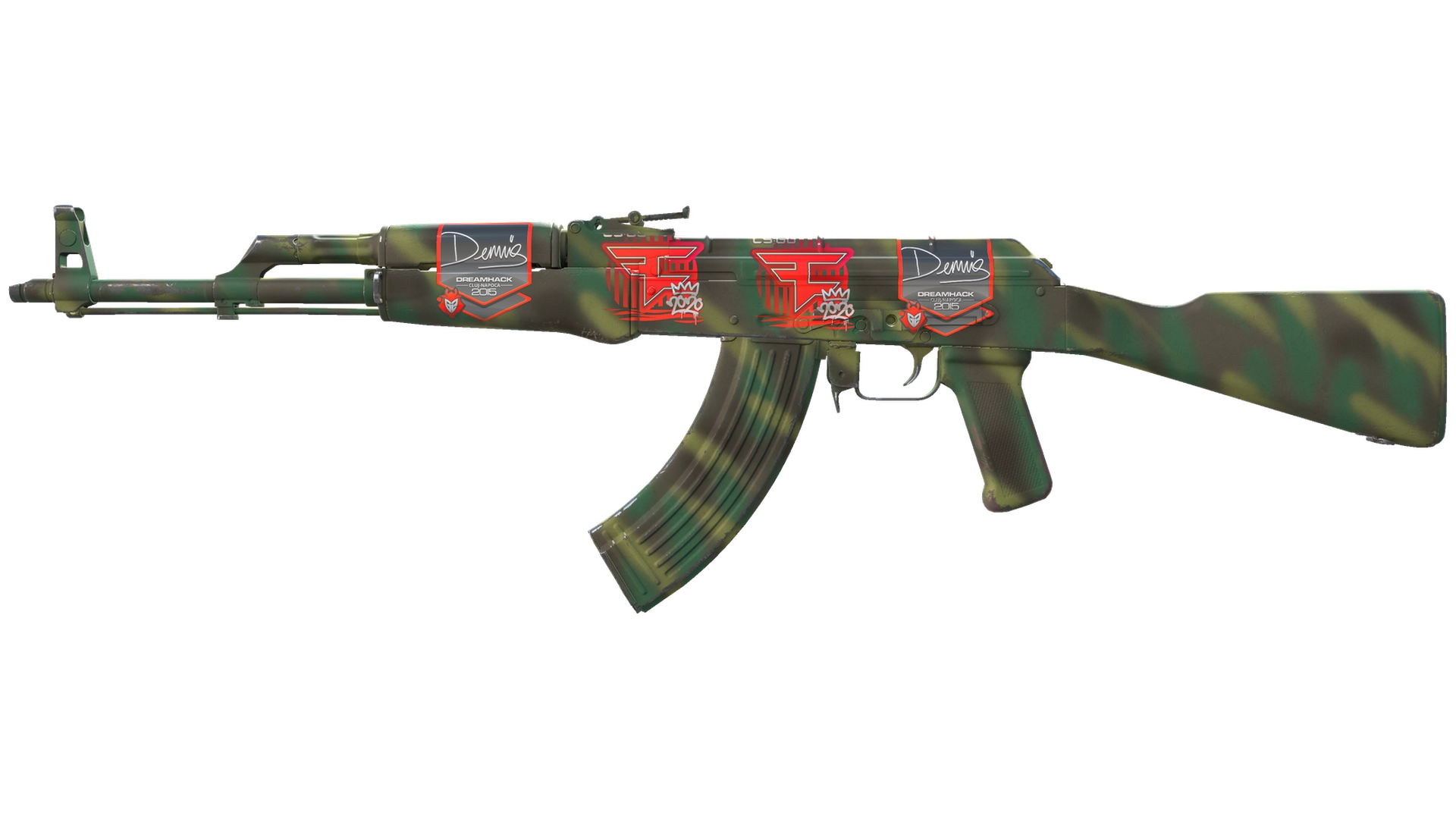 AK-47 | Jungle Spray (Minimal Wear)