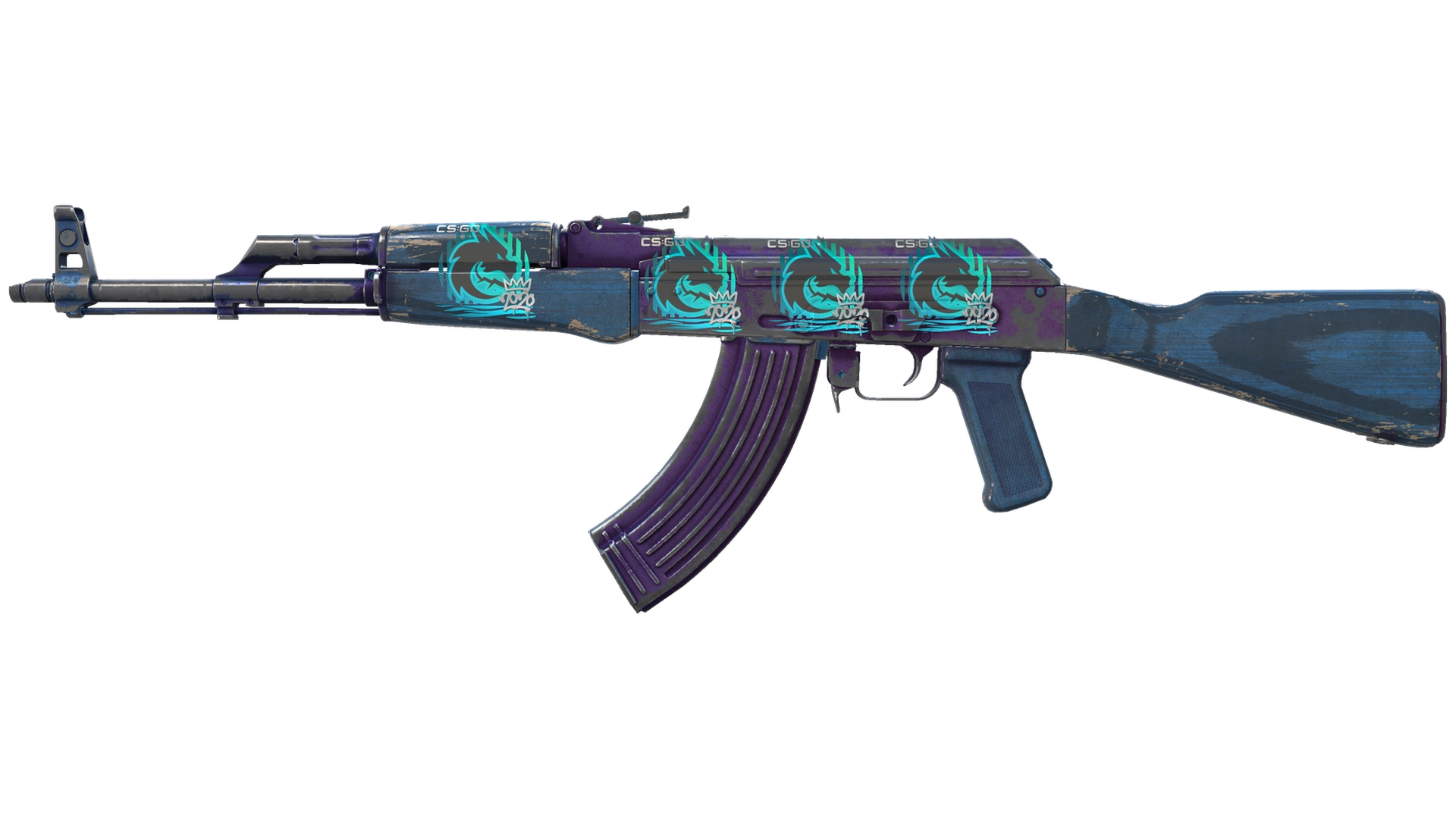AK-47 | Midnight Laminate (Battle-Scarred)