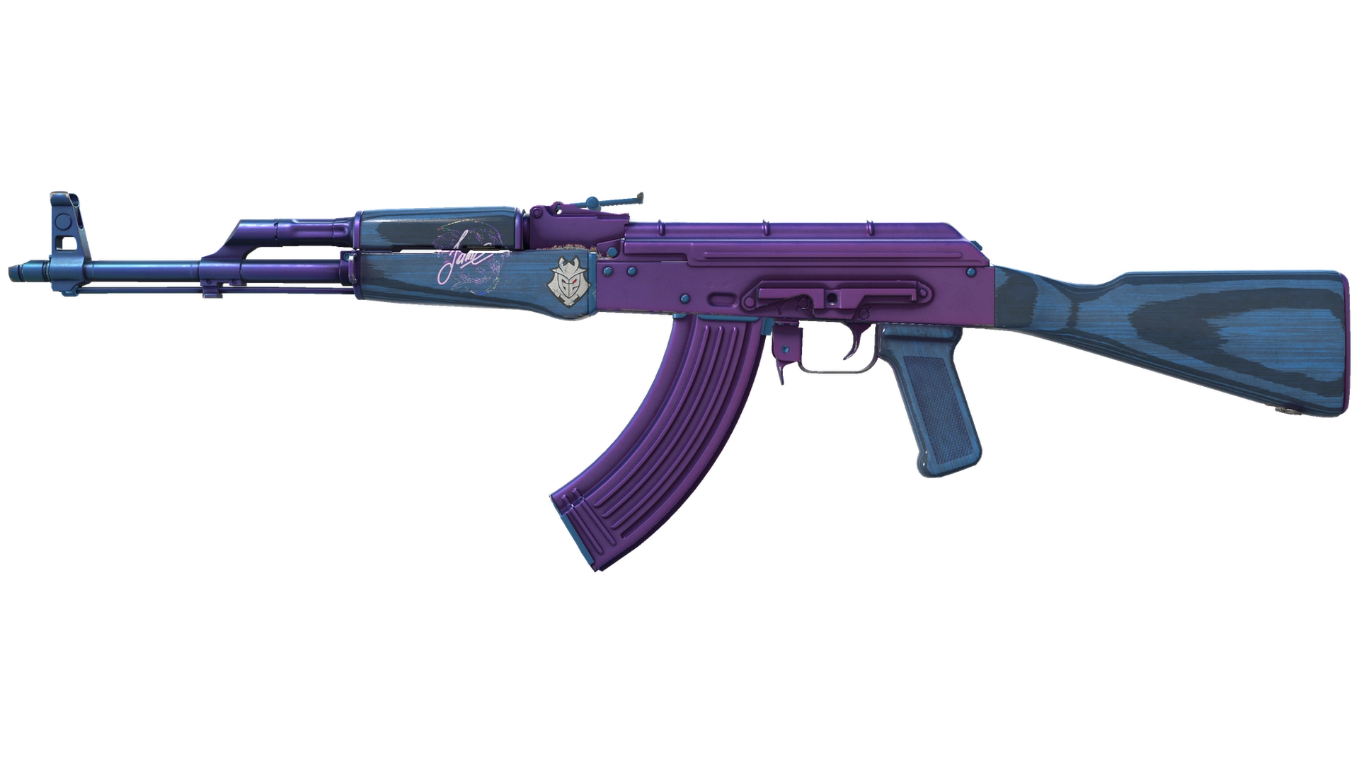 AK-47 | Midnight Laminate (Немного поношенное)