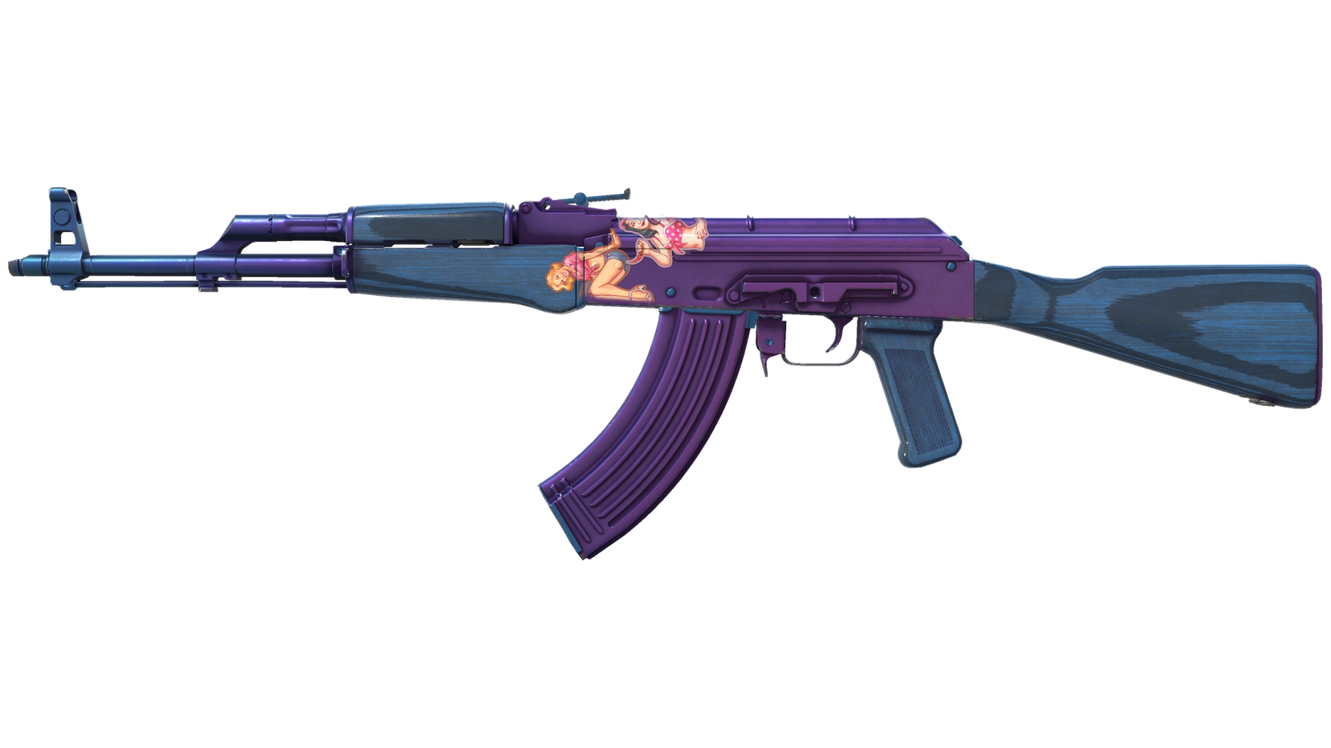 AK-47 | Midnight Laminate (Minimal Wear)