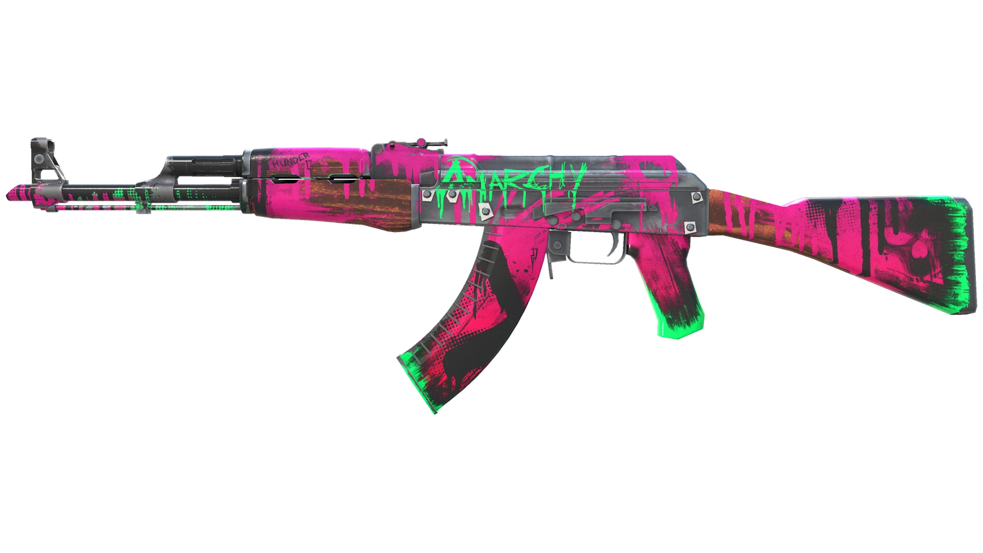 AK-47 | Neon Revolution (Well-Worn)