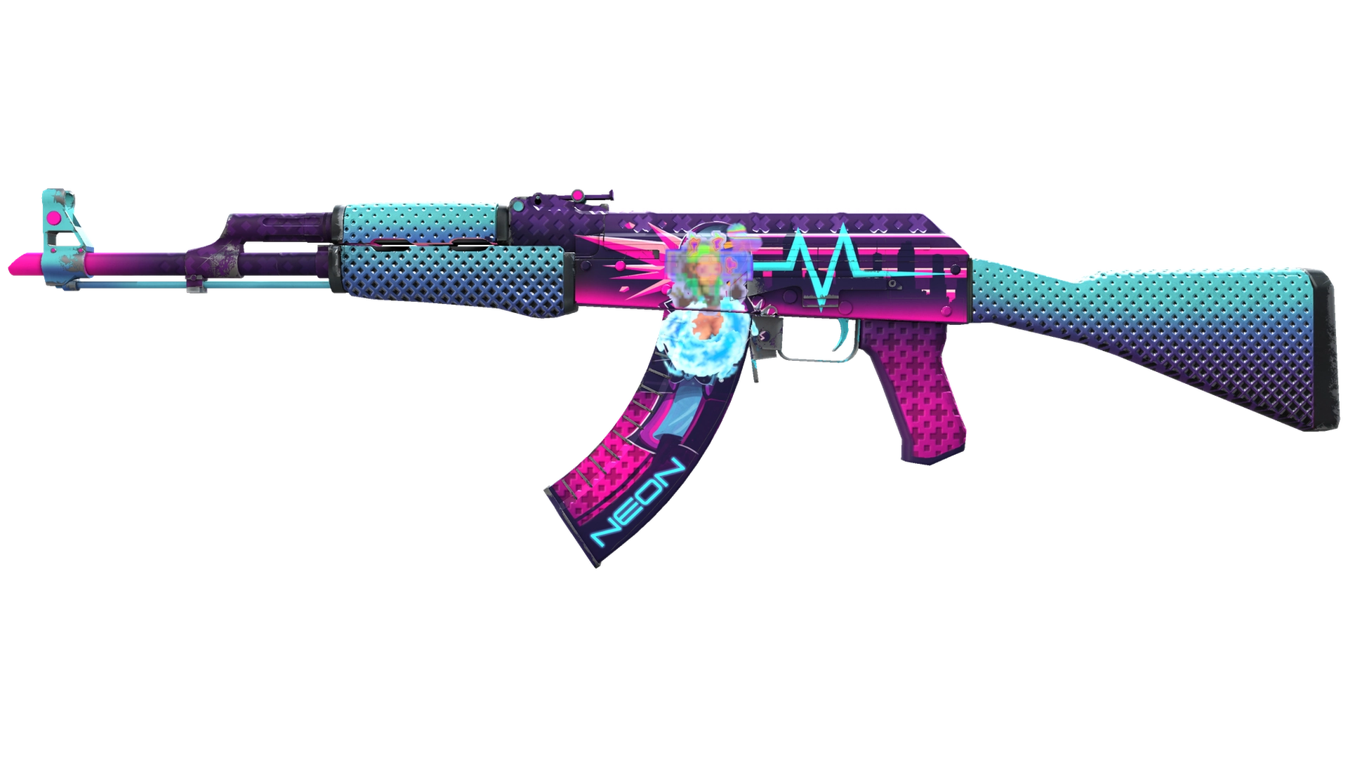 AK-47 | Neon Rider (Minimal Wear)