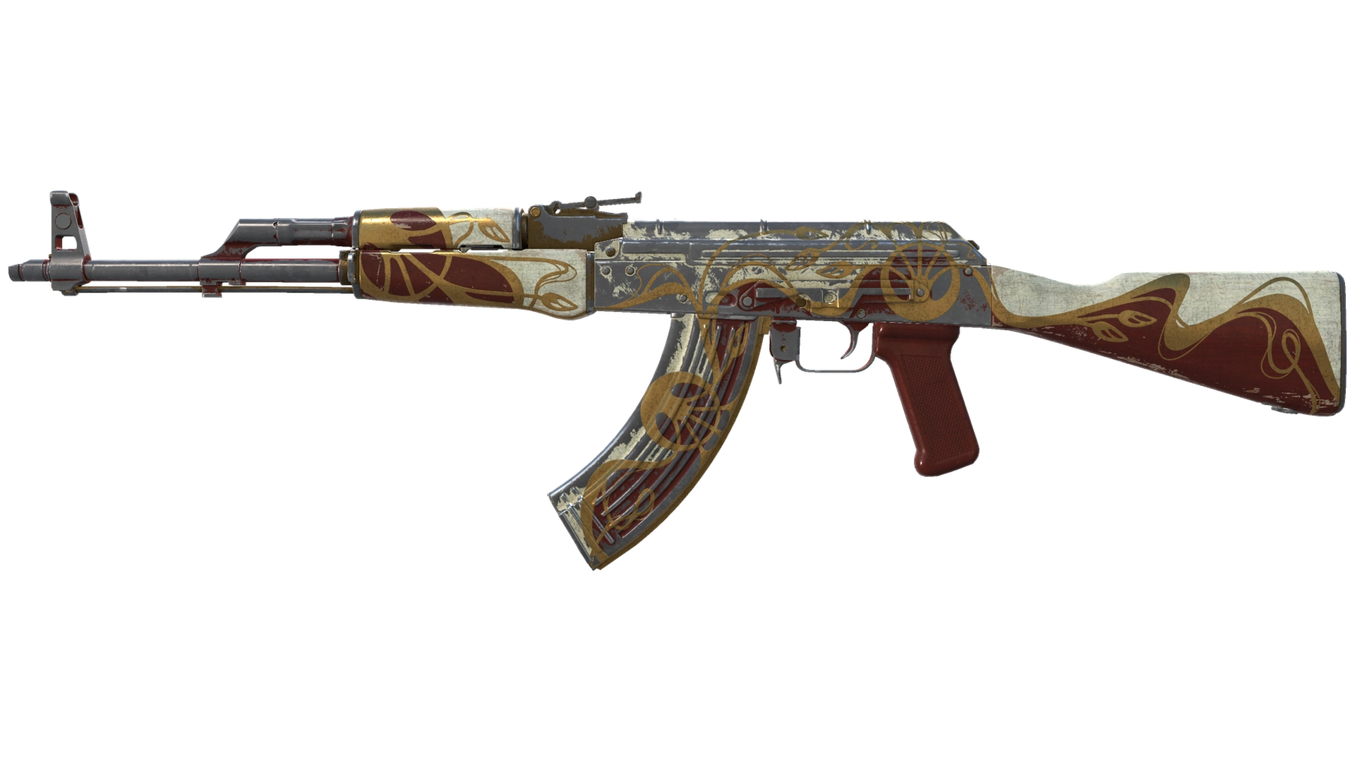 AK-47 | Nouveau Rouge (Battle-Scarred)