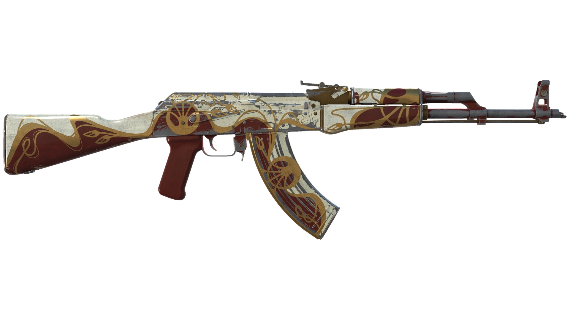 AK-47 | Nouveau Rouge (Battle-Scarred)