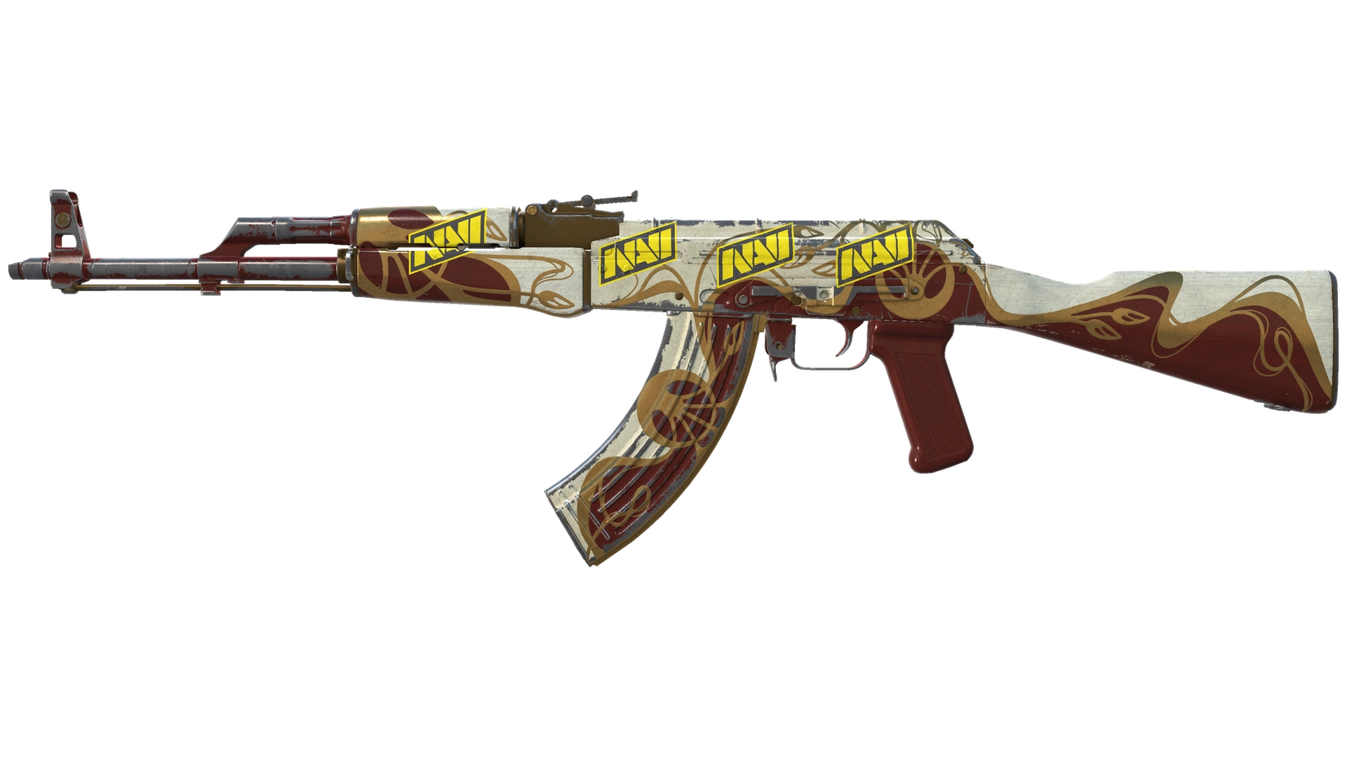 AK-47 | Nouveau Rouge (Well-Worn)
