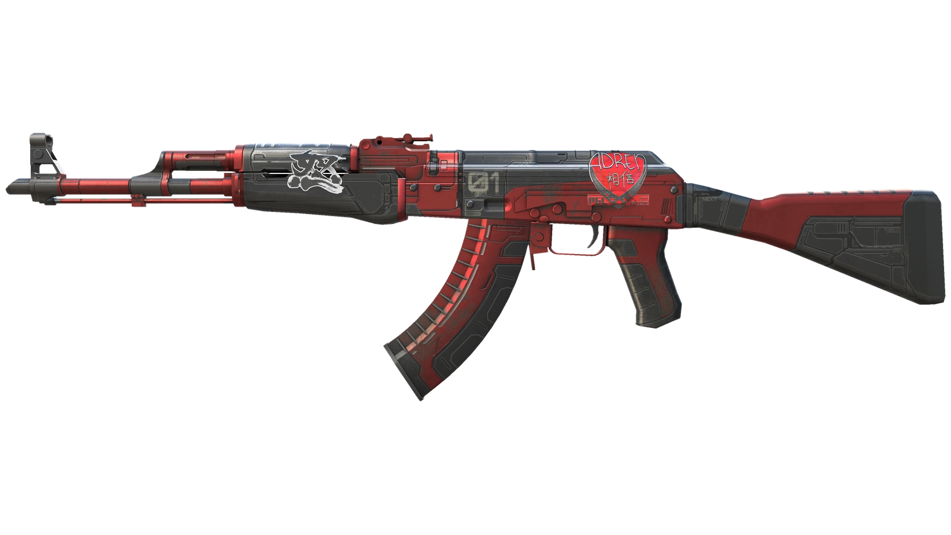 AK-47 | Орбита, вер. 01 (Немного поношенное)