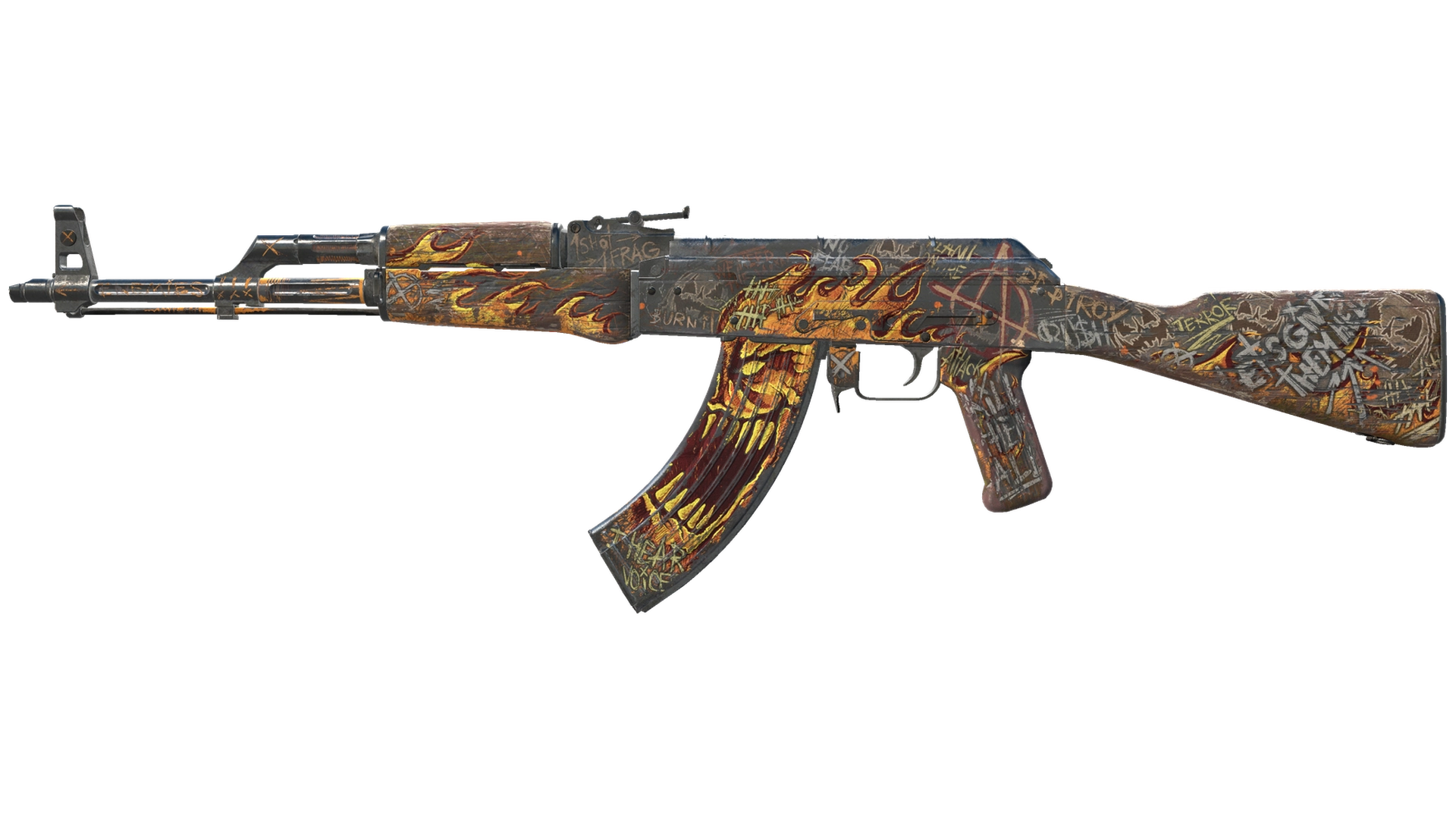 AK-47 | Searing Rage (Battle-Scarred)