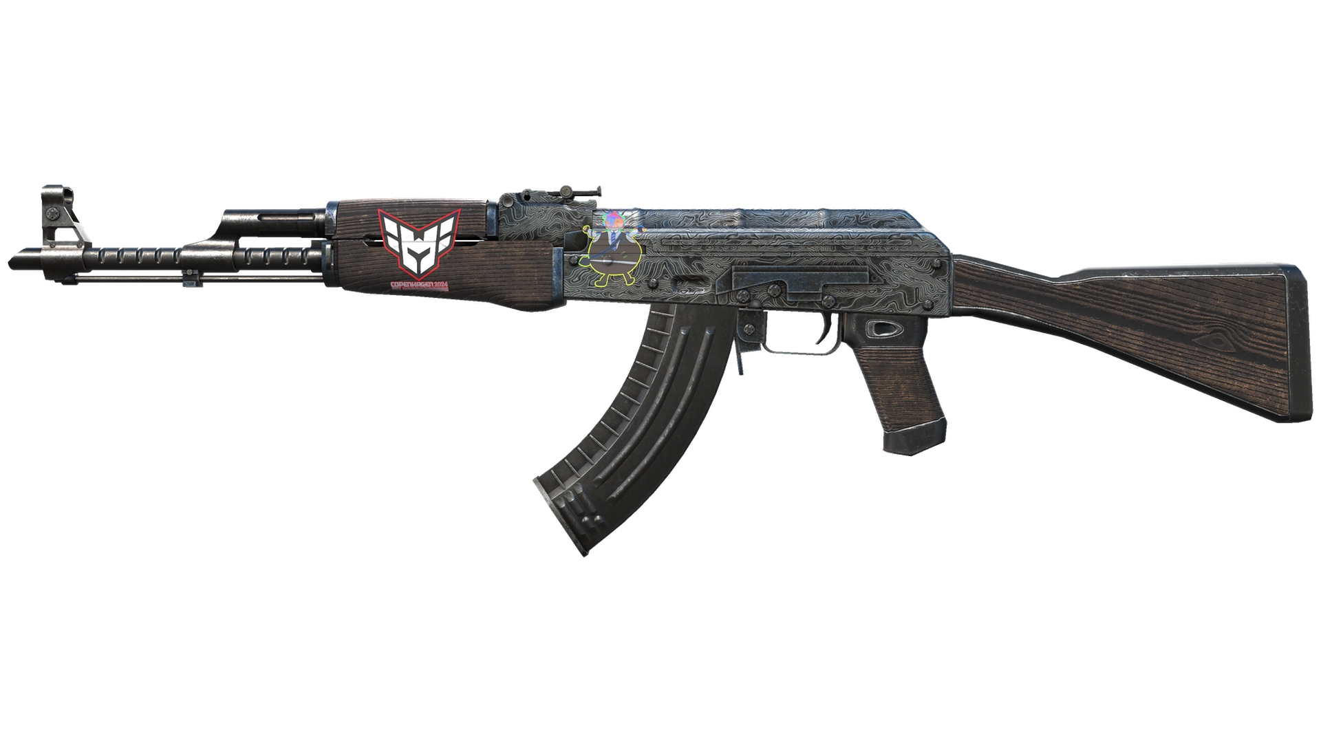 AK-47 | Steel Delta (Minimal Wear)