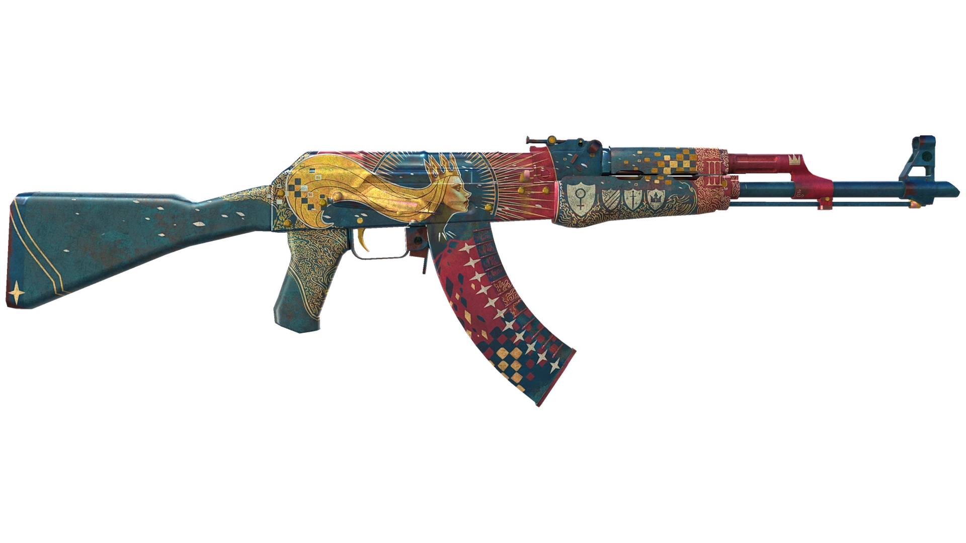 AK-47 | The Empress (Battle-Scarred)