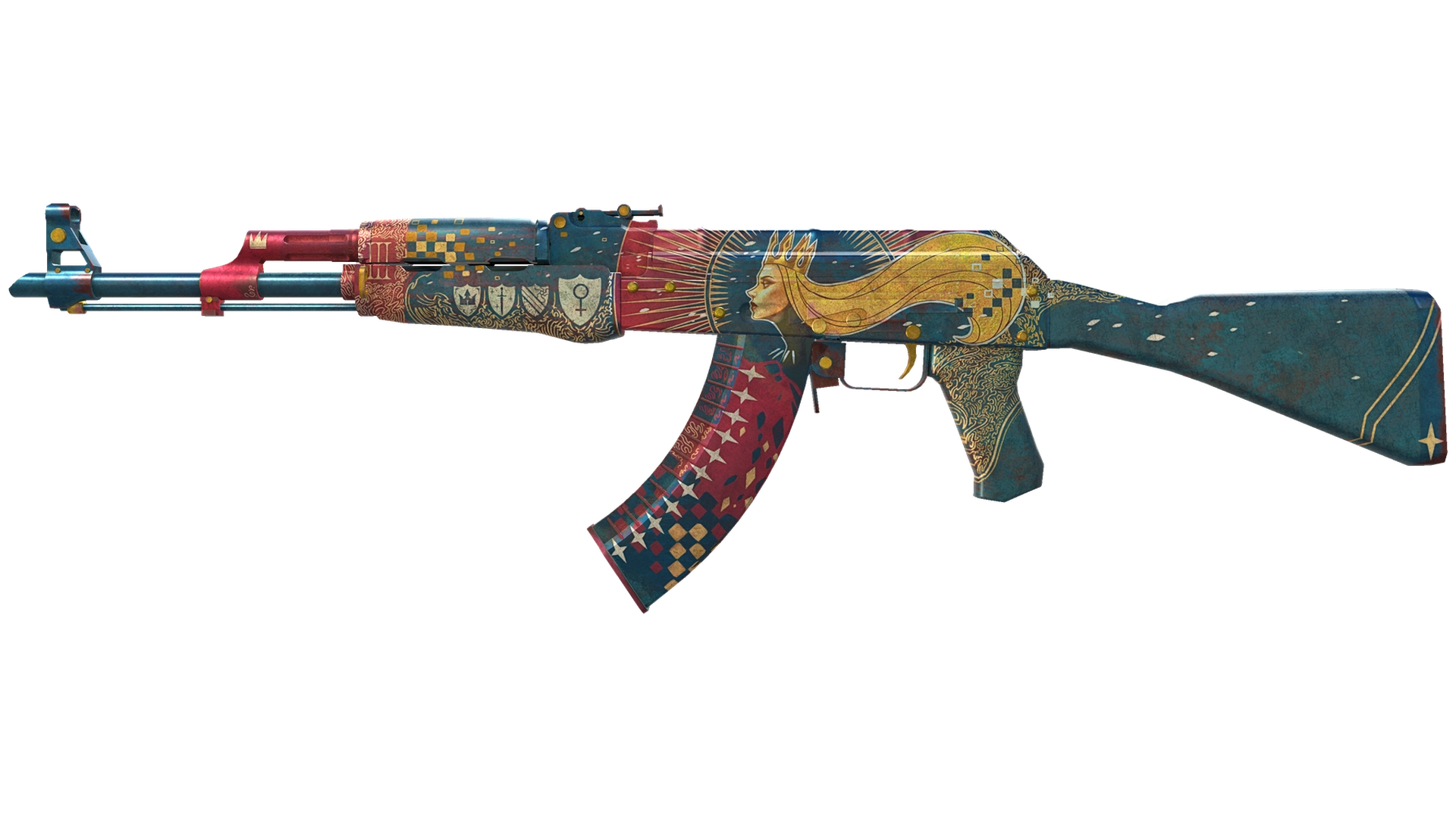 AK-47 | The Empress (Battle-Scarred)