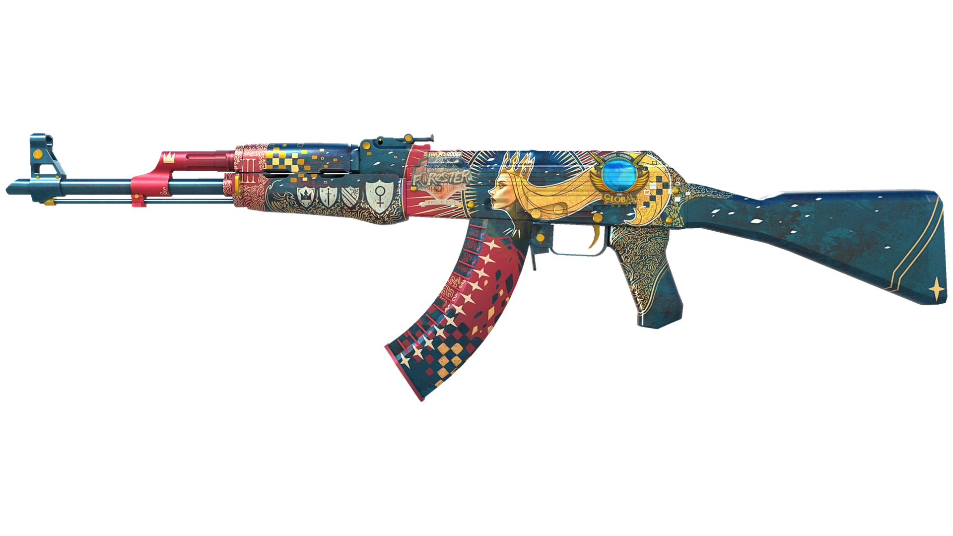 AK-47 | Императрица (Немного поношенное)