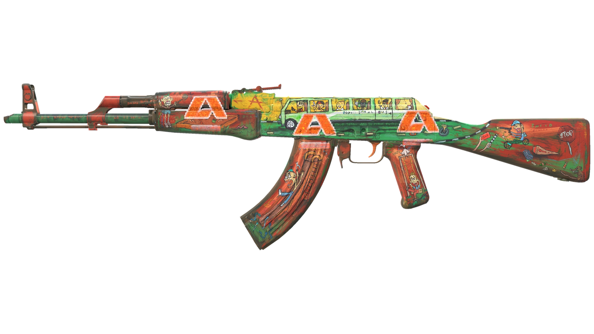 AK-47 | The Outsiders (Minimal Wear)