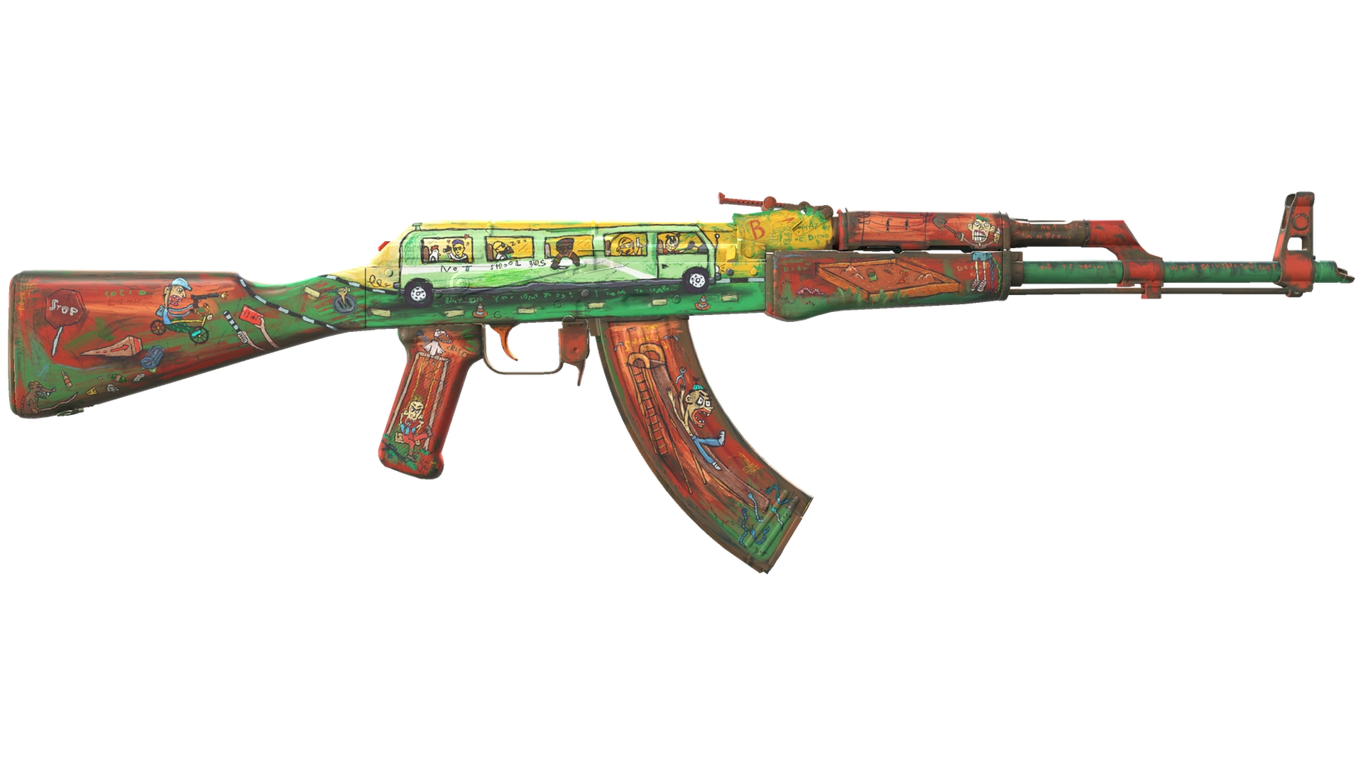 AK-47 | The Outsiders (Minimal Wear)