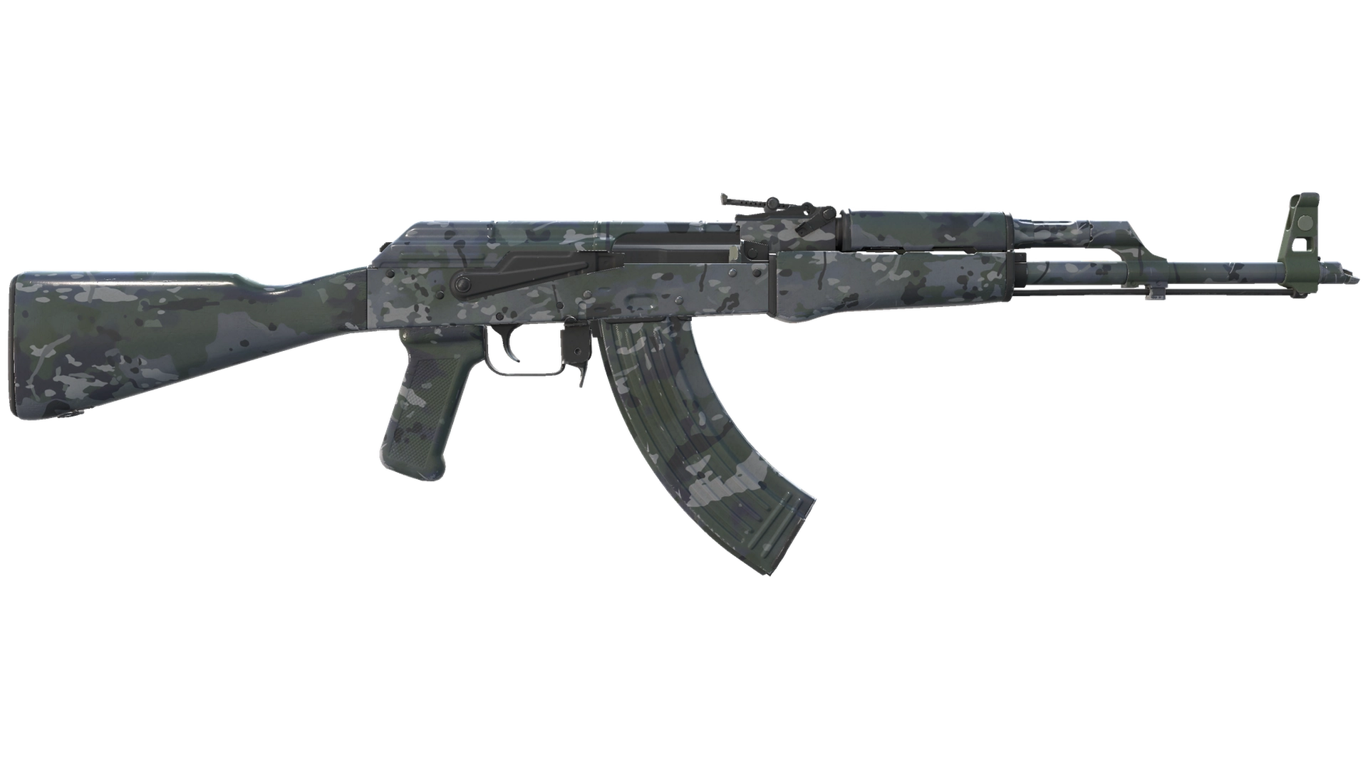 Купить AK-47 | VariCamo Grey (После полевых испытаний) – цена скина 0 ...