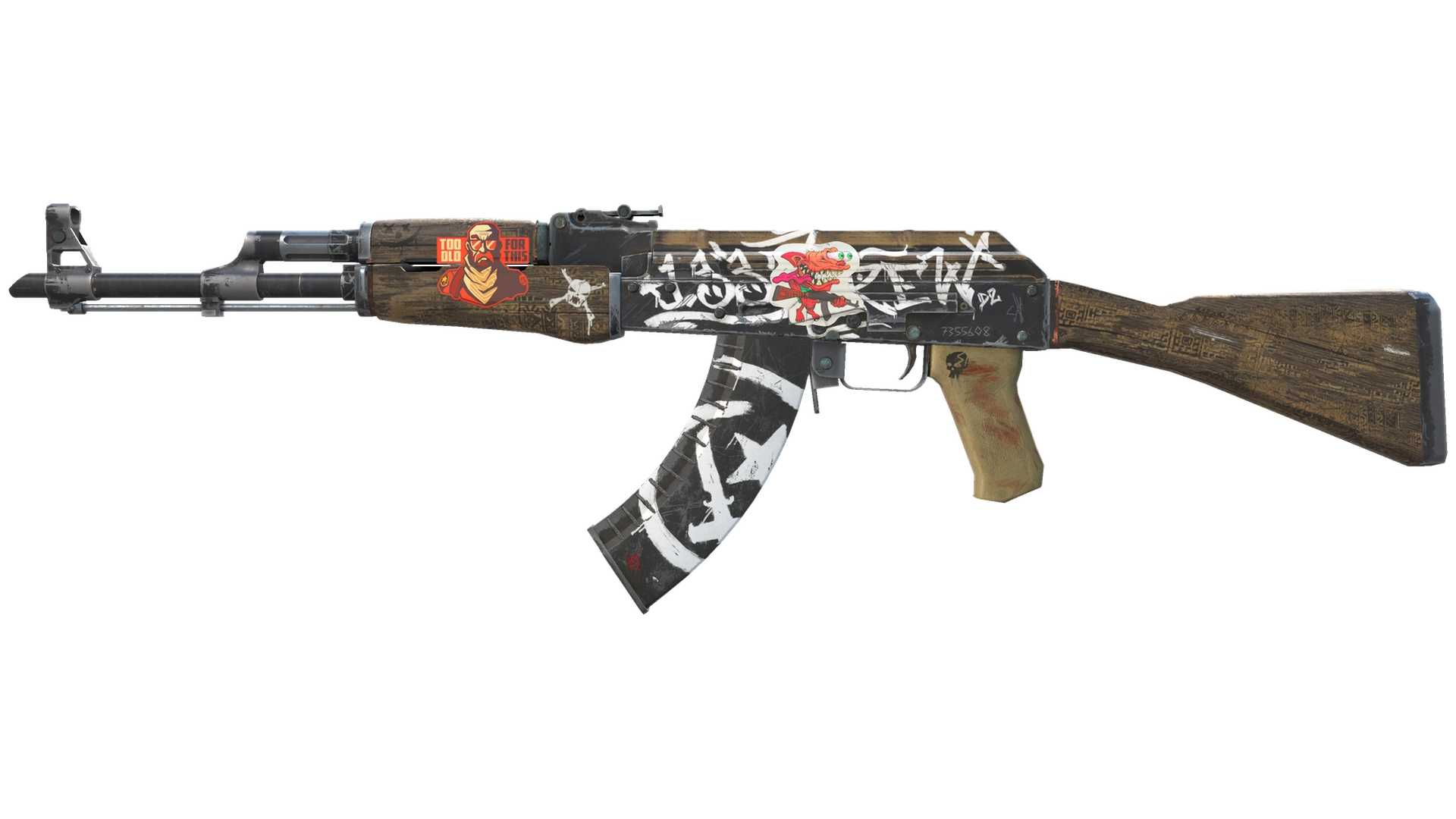 AK-47 | Пустынный повстанец (Немного поношенное)