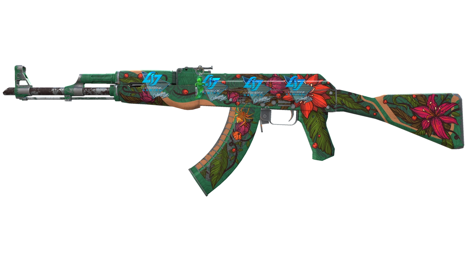 AK-47 | Дикий лотос (Закалённое в боях)