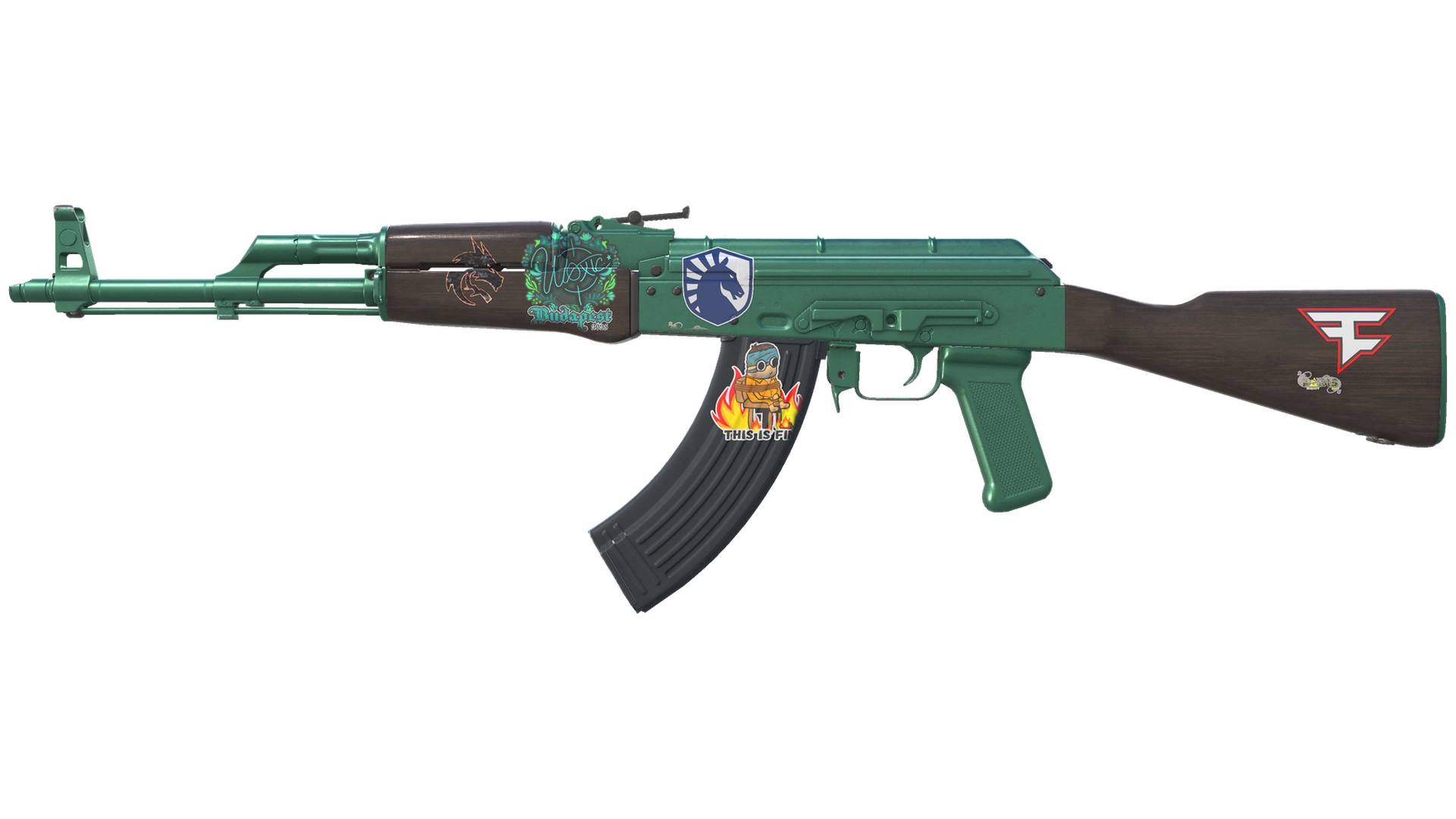 AK-47 | Wintergreen (Minimal Wear)