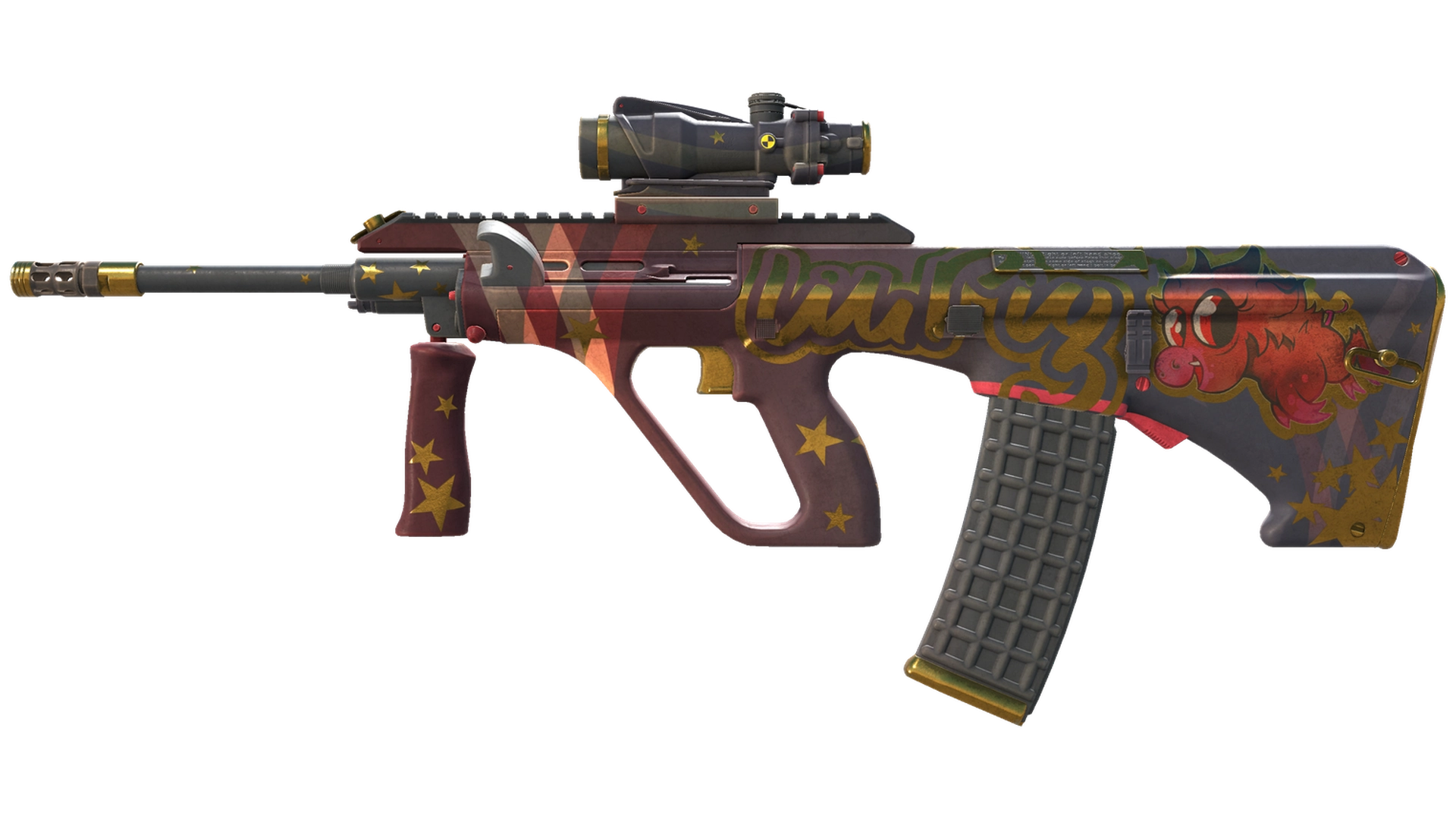 AUG | Lil' Pig (Battle-Scarred)