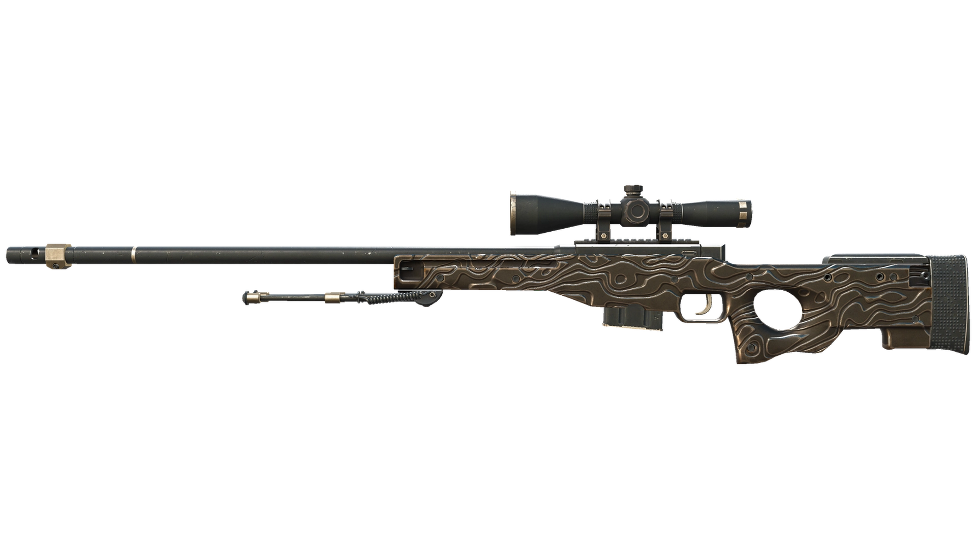 AWP | Black Nile (Battle-Scarred)