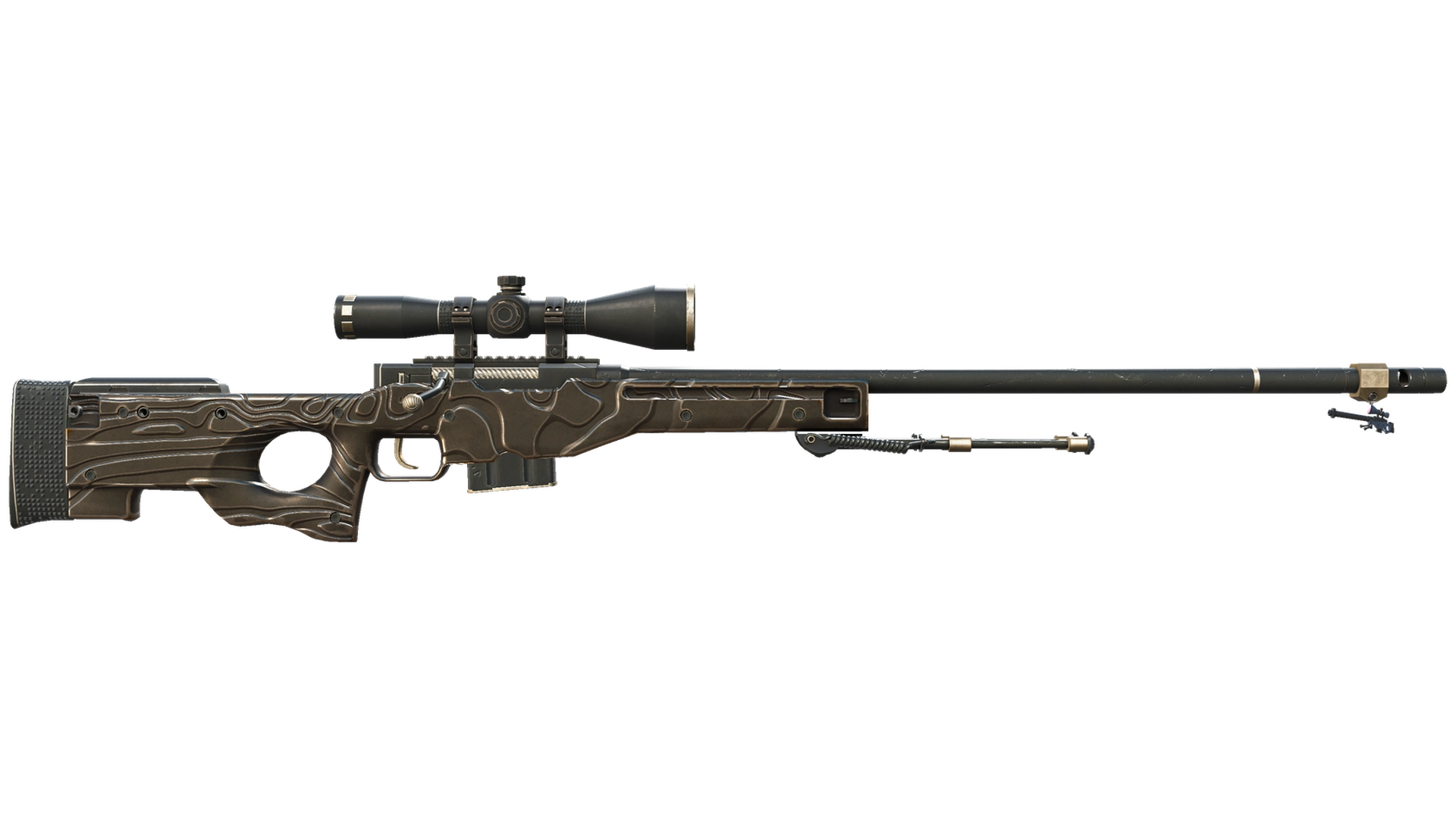 AWP | Black Nile (Well-Worn)