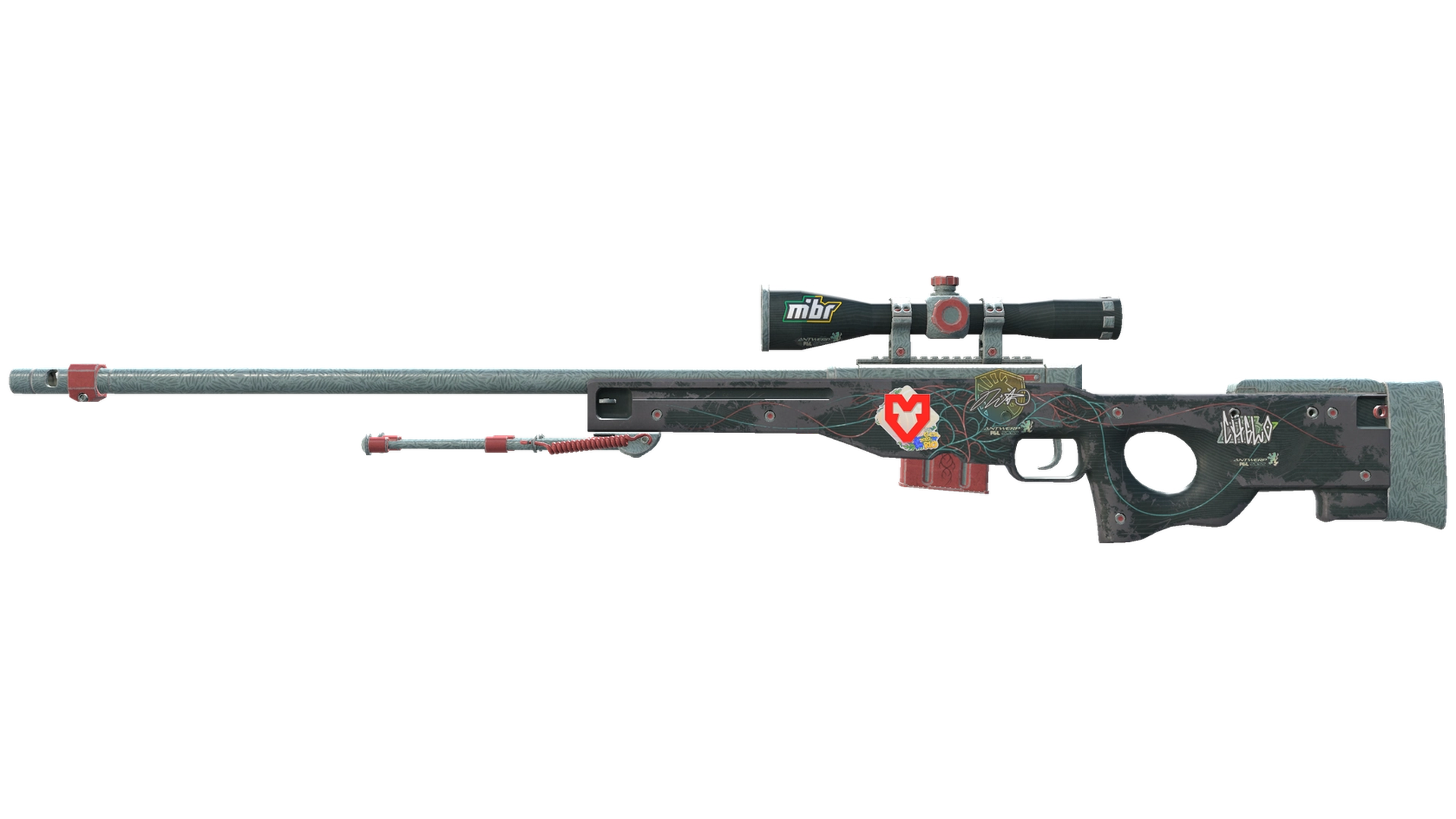 AWP | Capillary (Battle-Scarred)