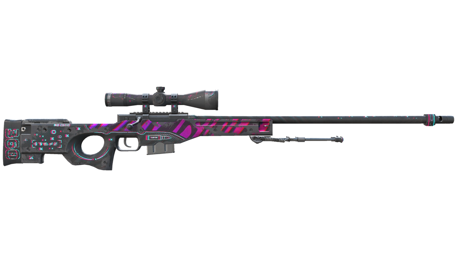 AWP | Chromatic Aberration (Battle-Scarred)