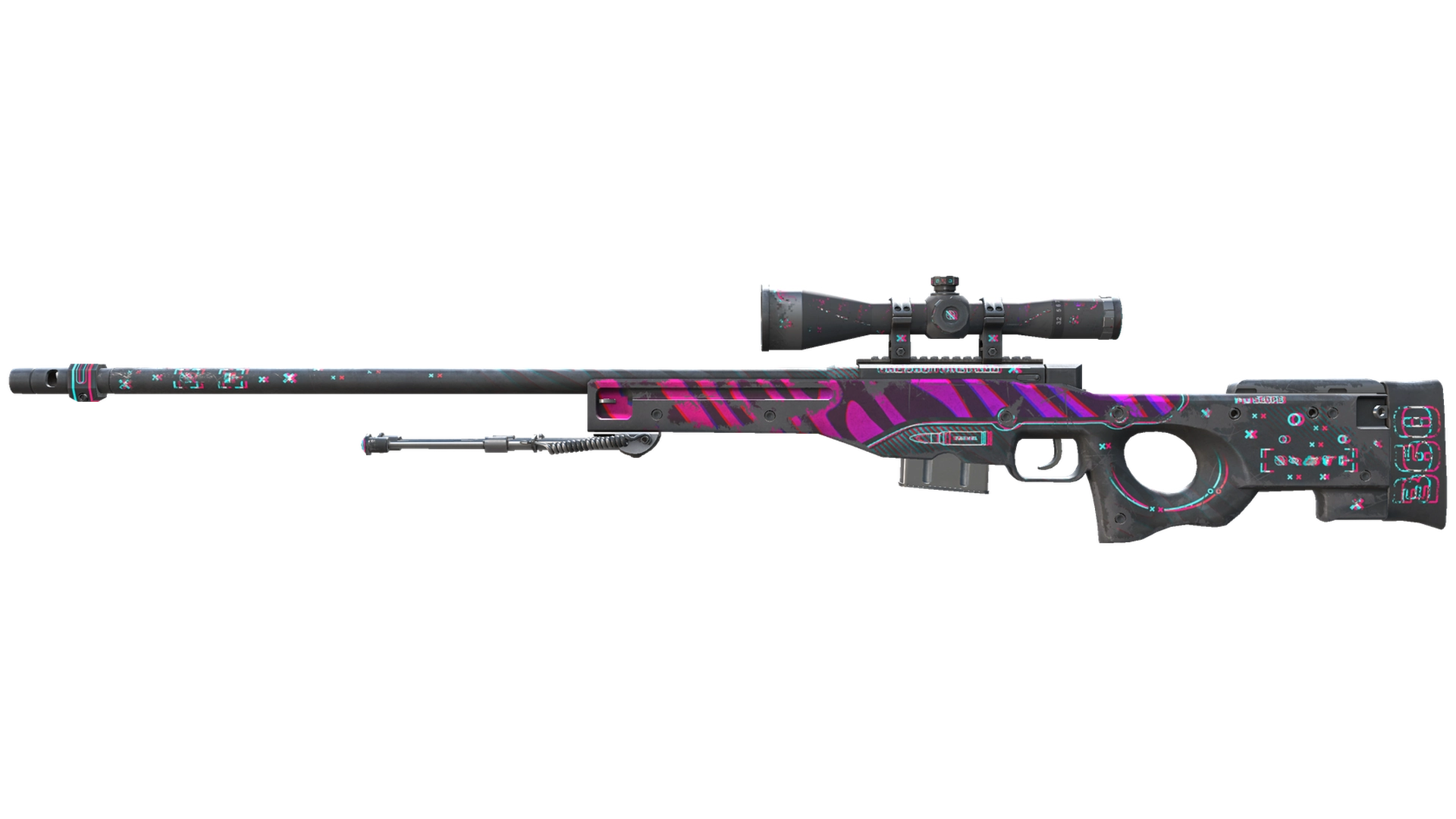 AWP | Chromatic Aberration (Battle-Scarred)