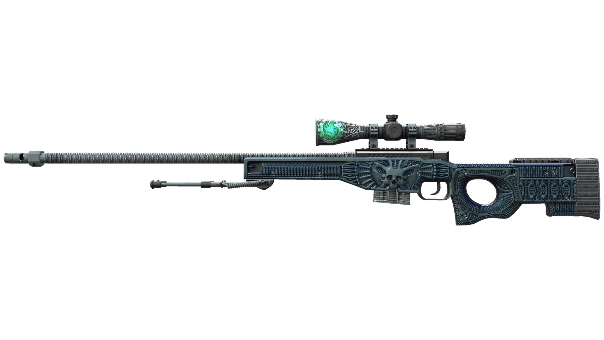 AWP | Экзоскелет (Поношенное)