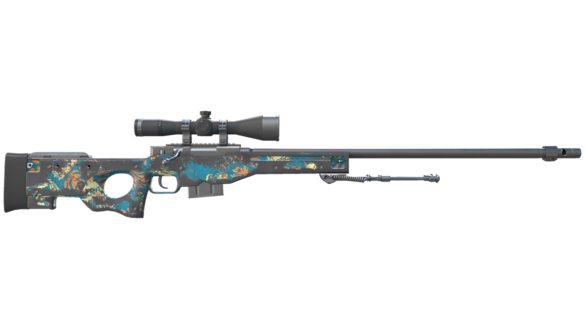AWP | Silk Tiger (Battle-Scarred)