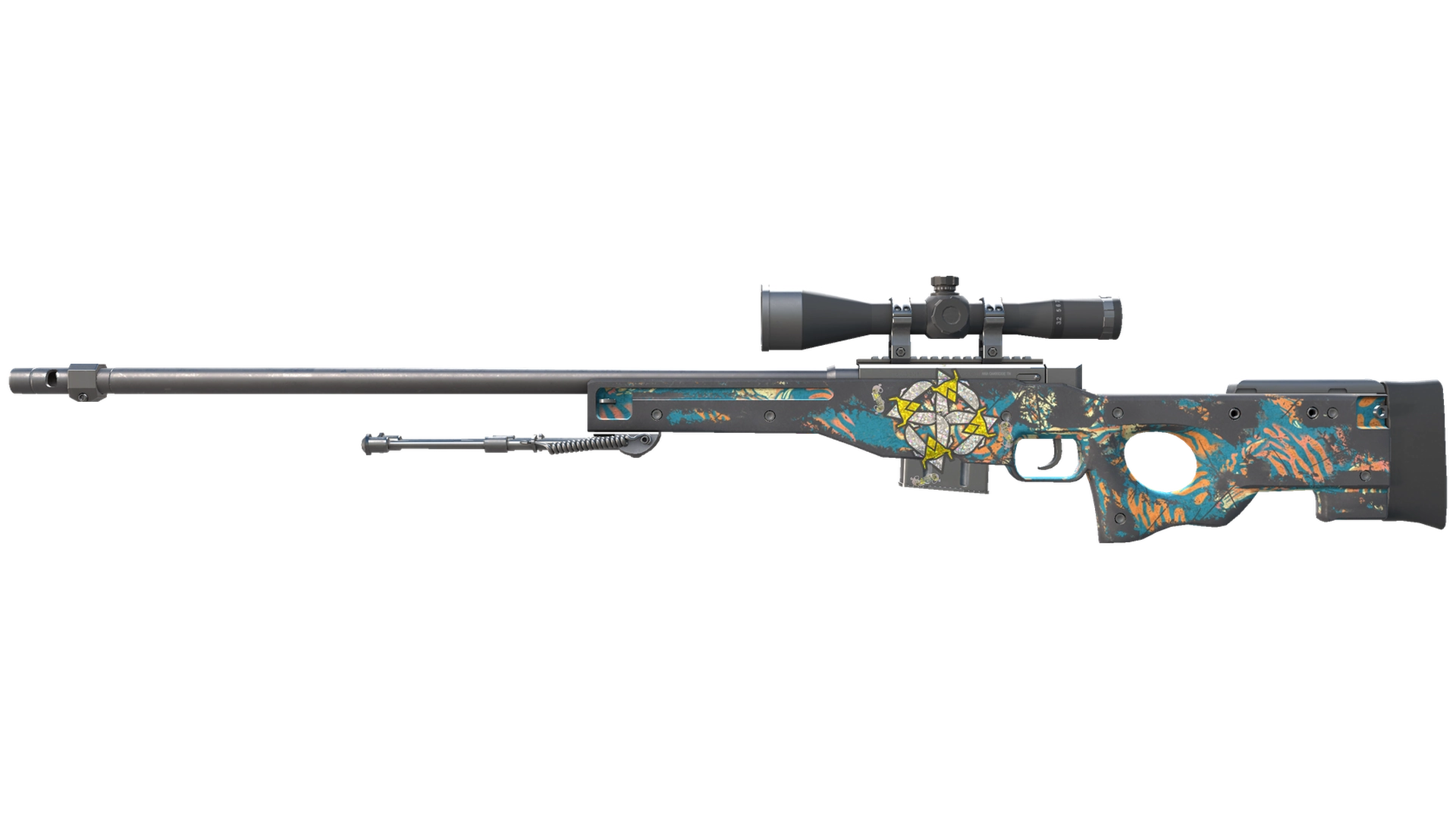 AWP | Silk Tiger (Battle-Scarred)