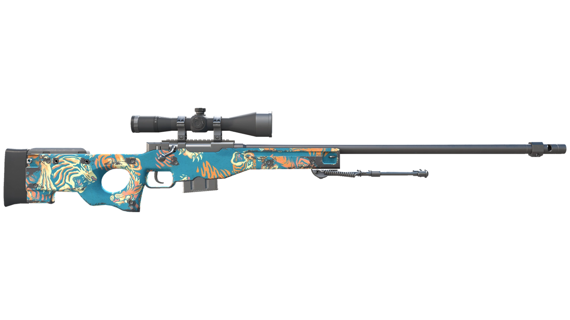 AWP | Шёлковый тигр (После полевых испытаний)